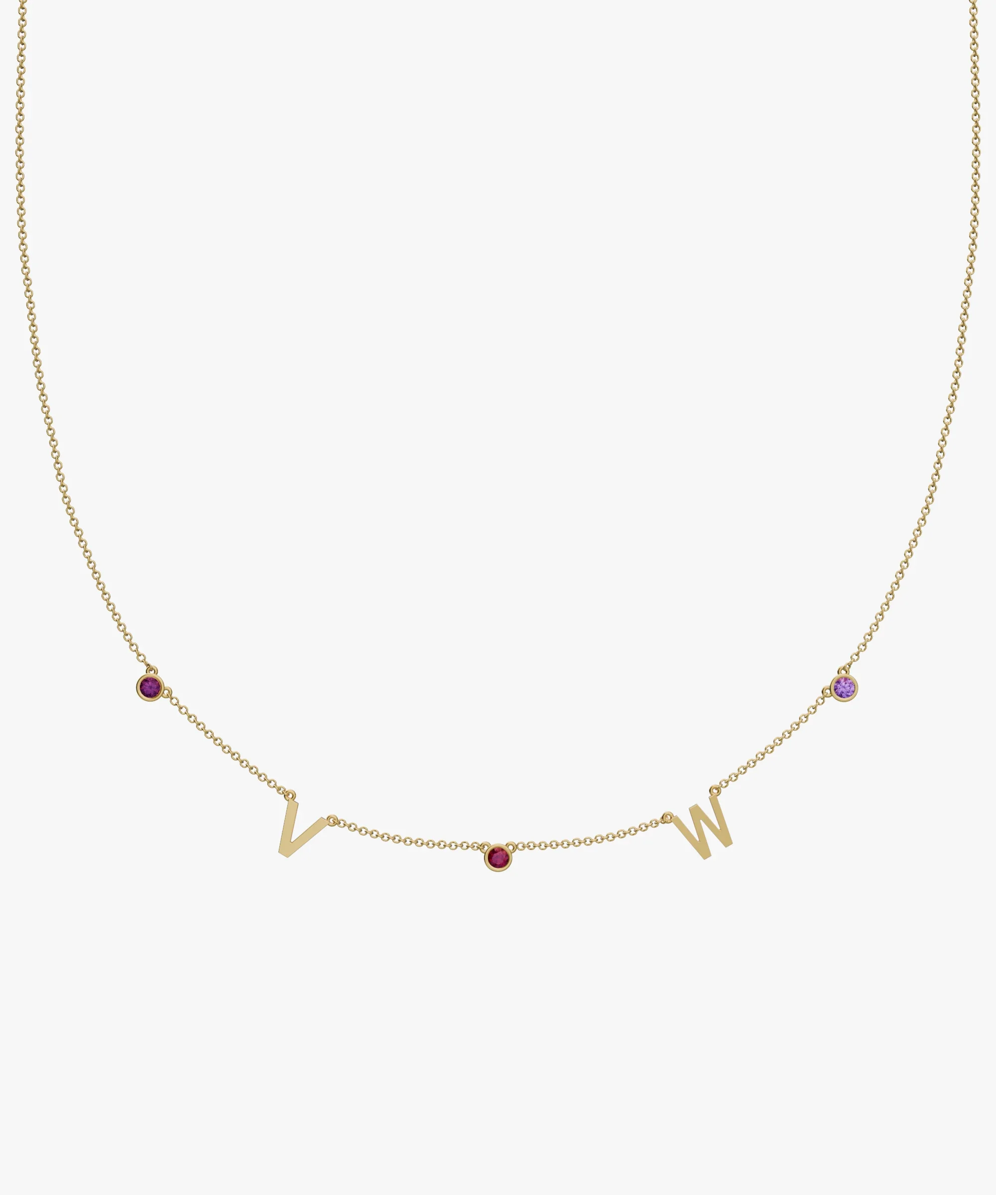 Personalised Charm Necklace