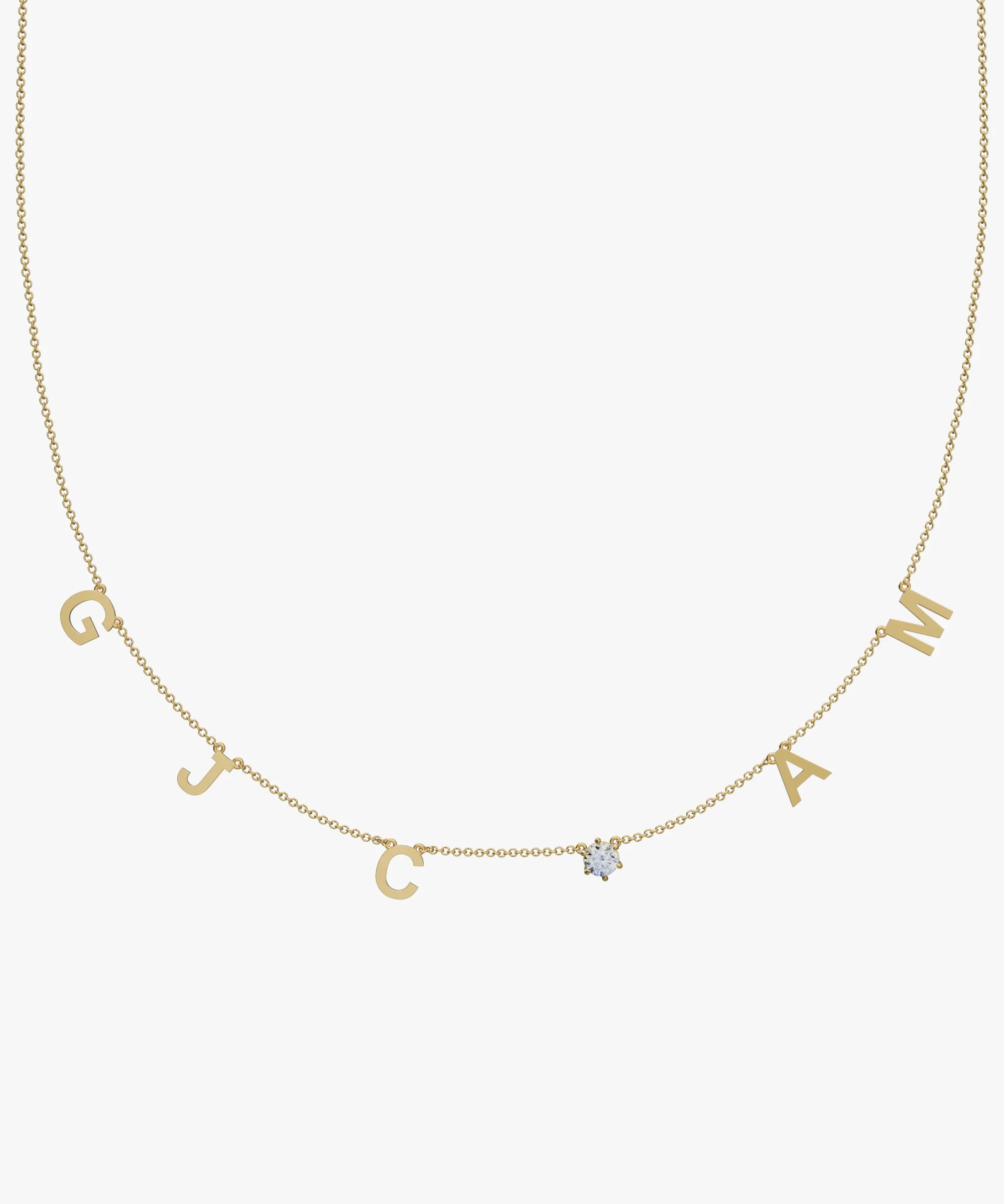Personalised Charm Necklace