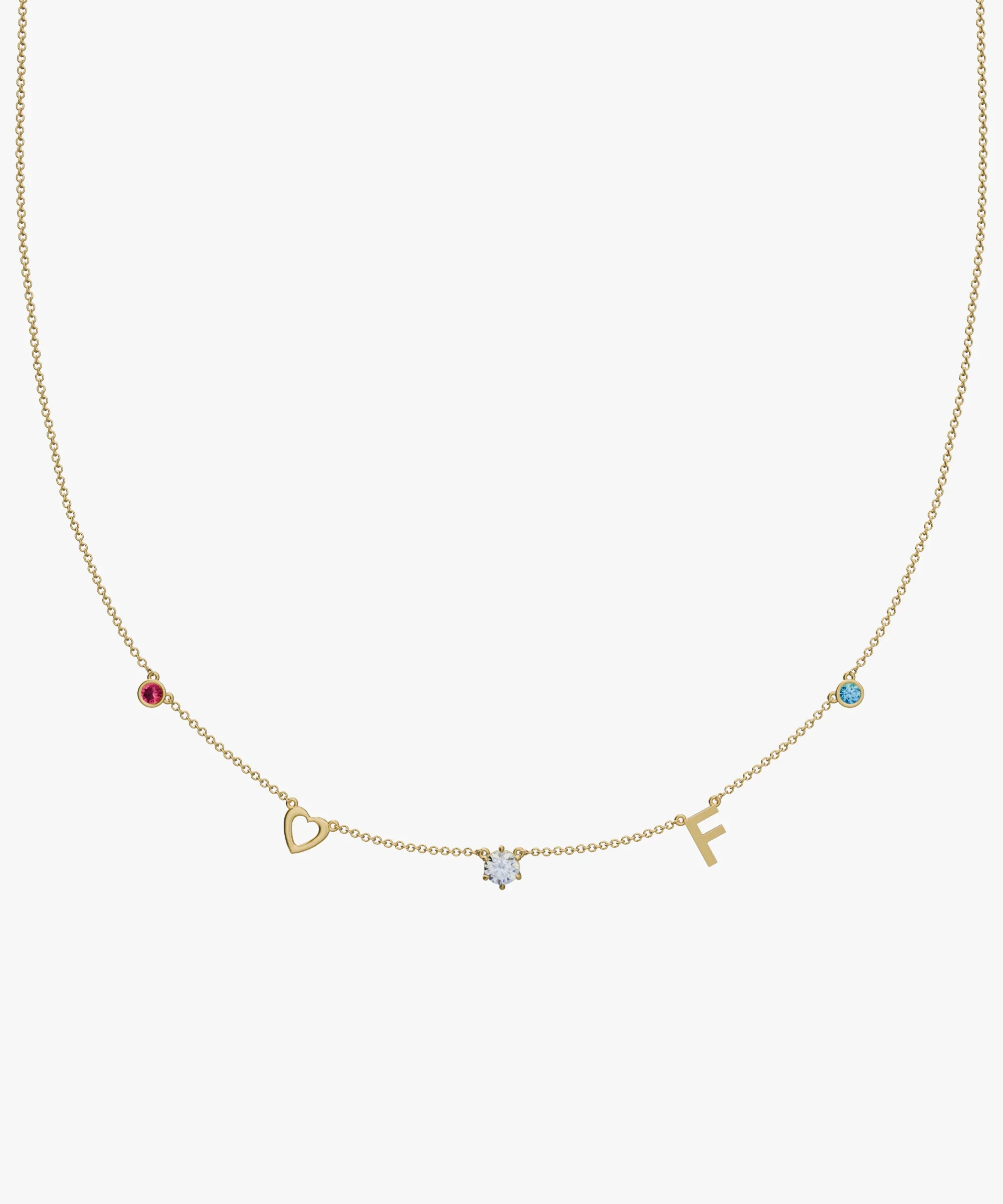 Personalised Charm Necklace