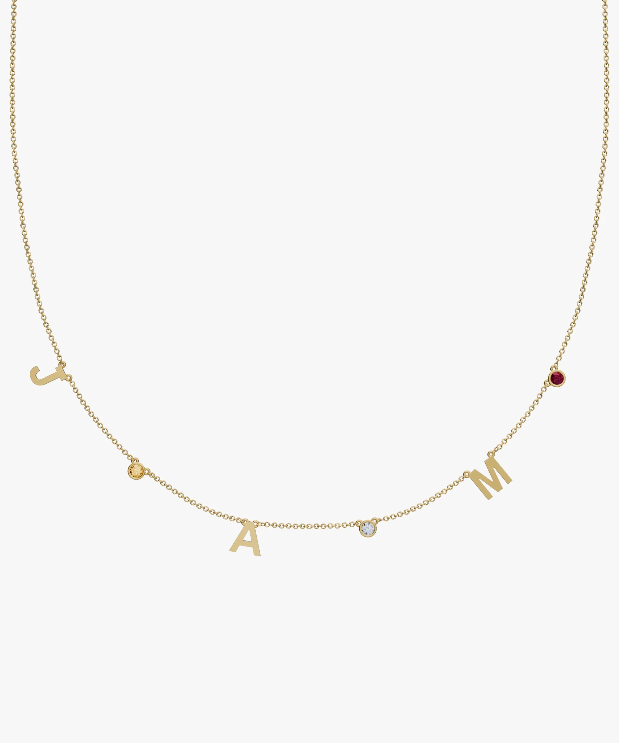 Personalised Charm Necklace