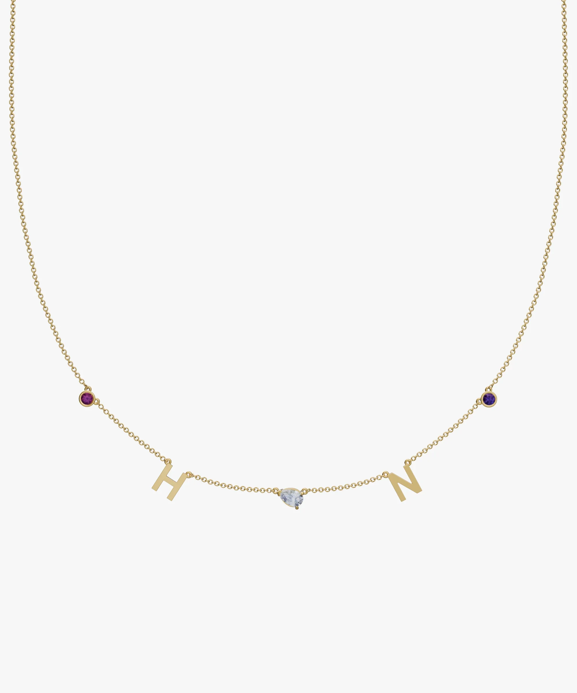 Personalised Charm Necklace