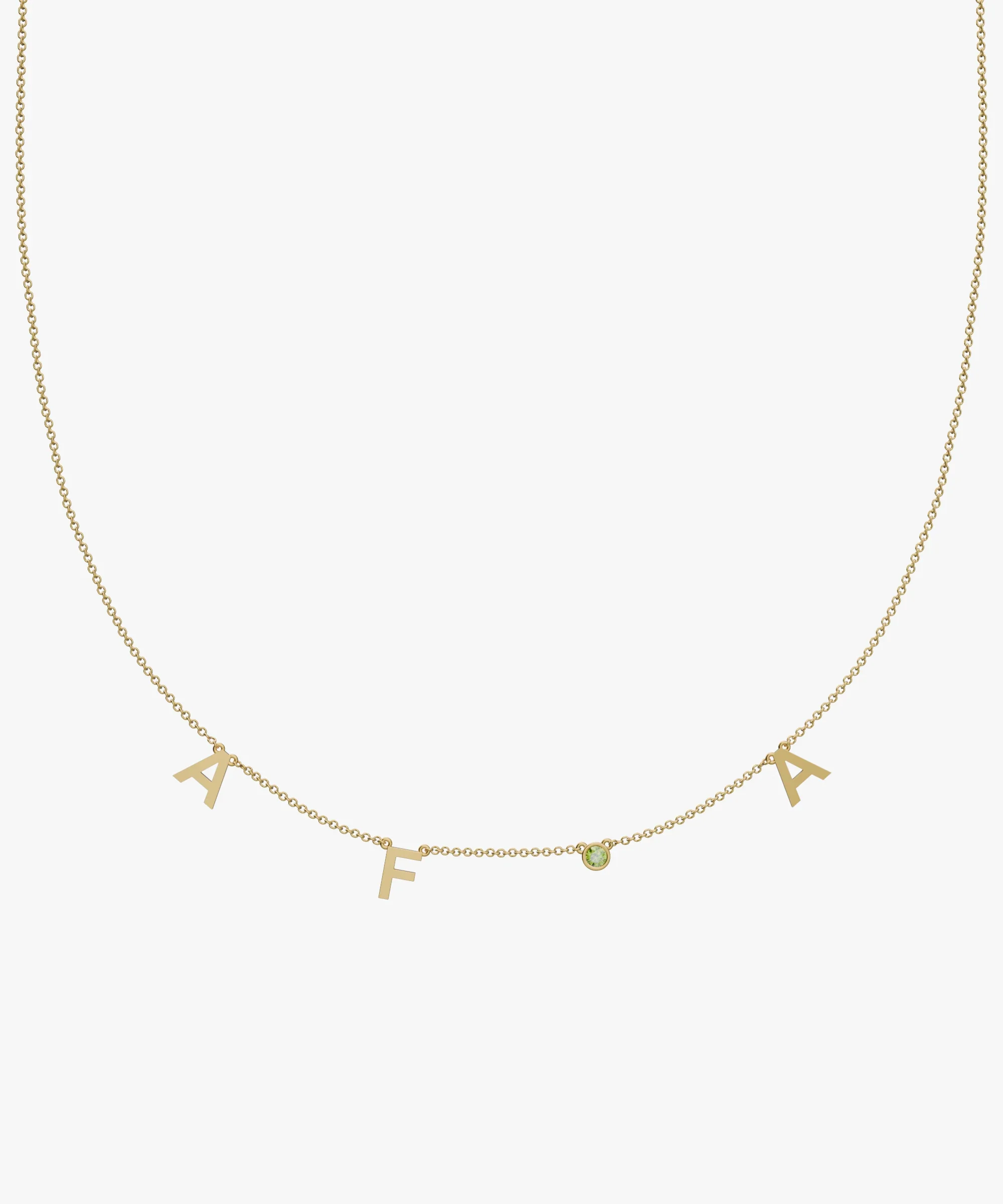 Personalised Charm Necklace