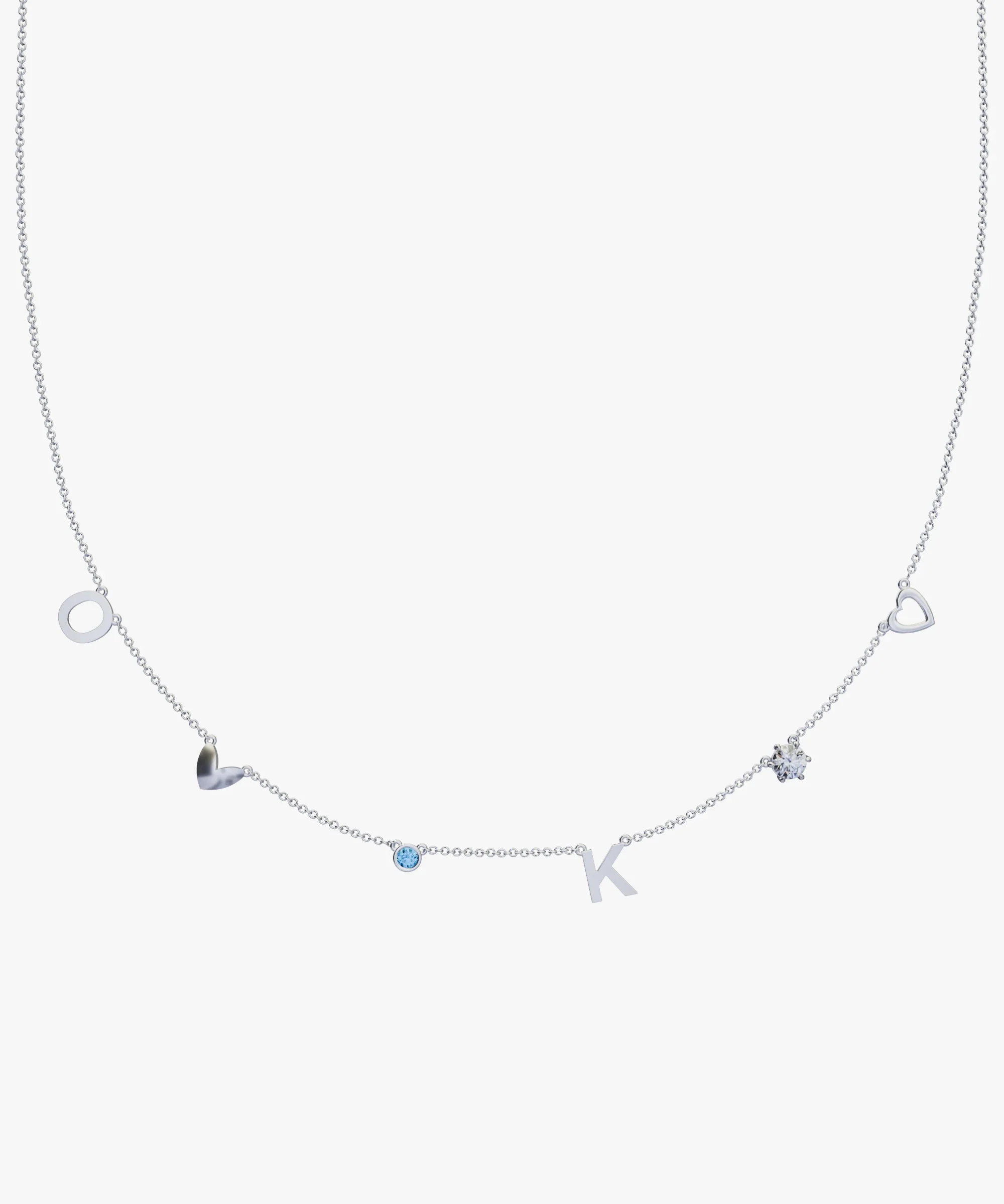 Personalised Charm Necklace
