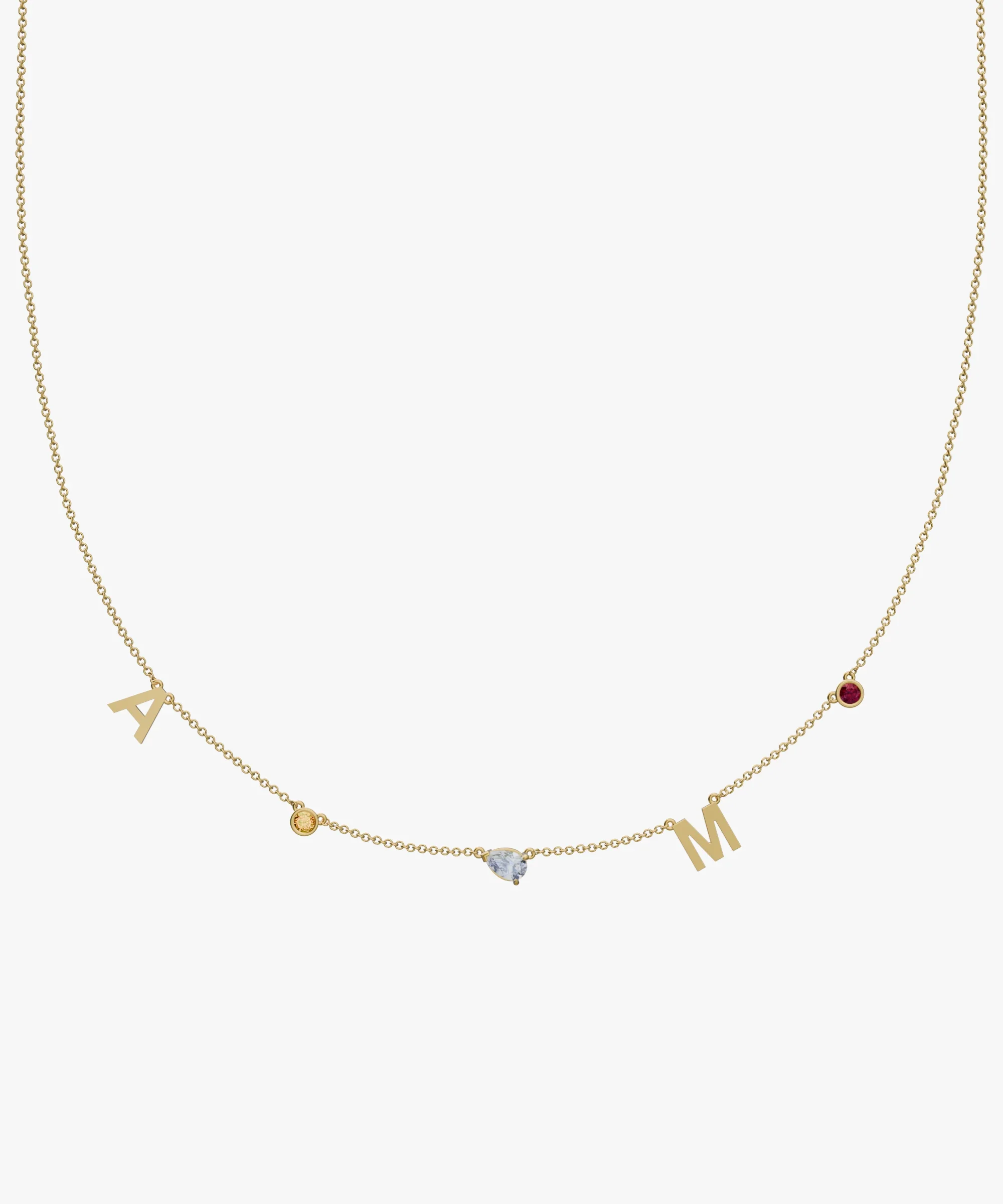 Personalised Charm Necklace