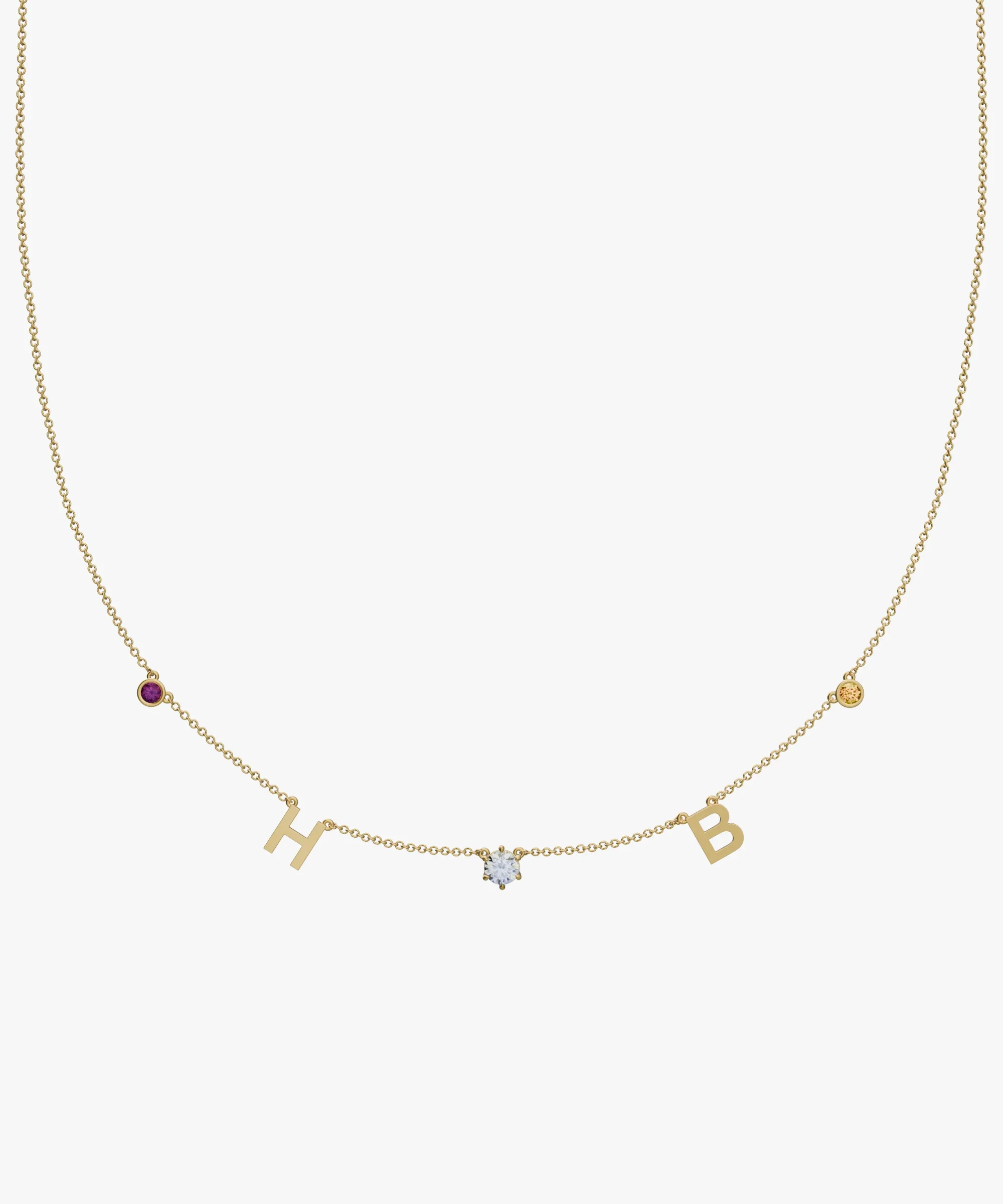Personalised Charm Necklace