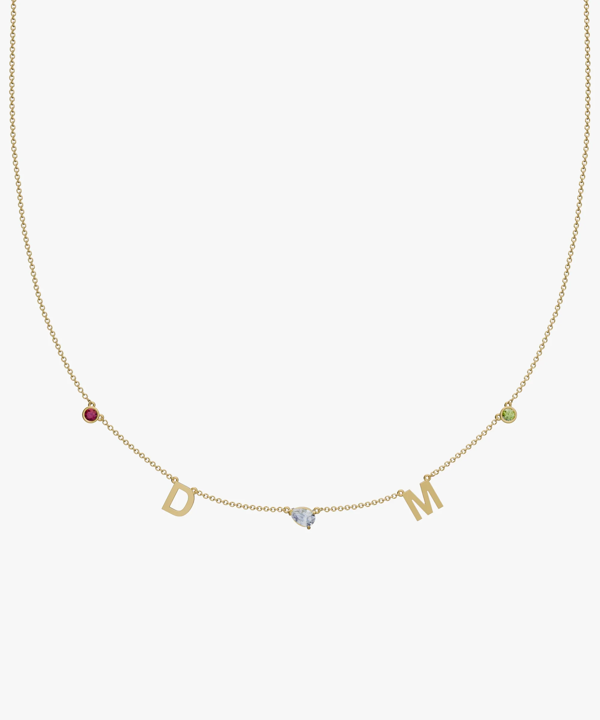 Personalised Charm Necklace