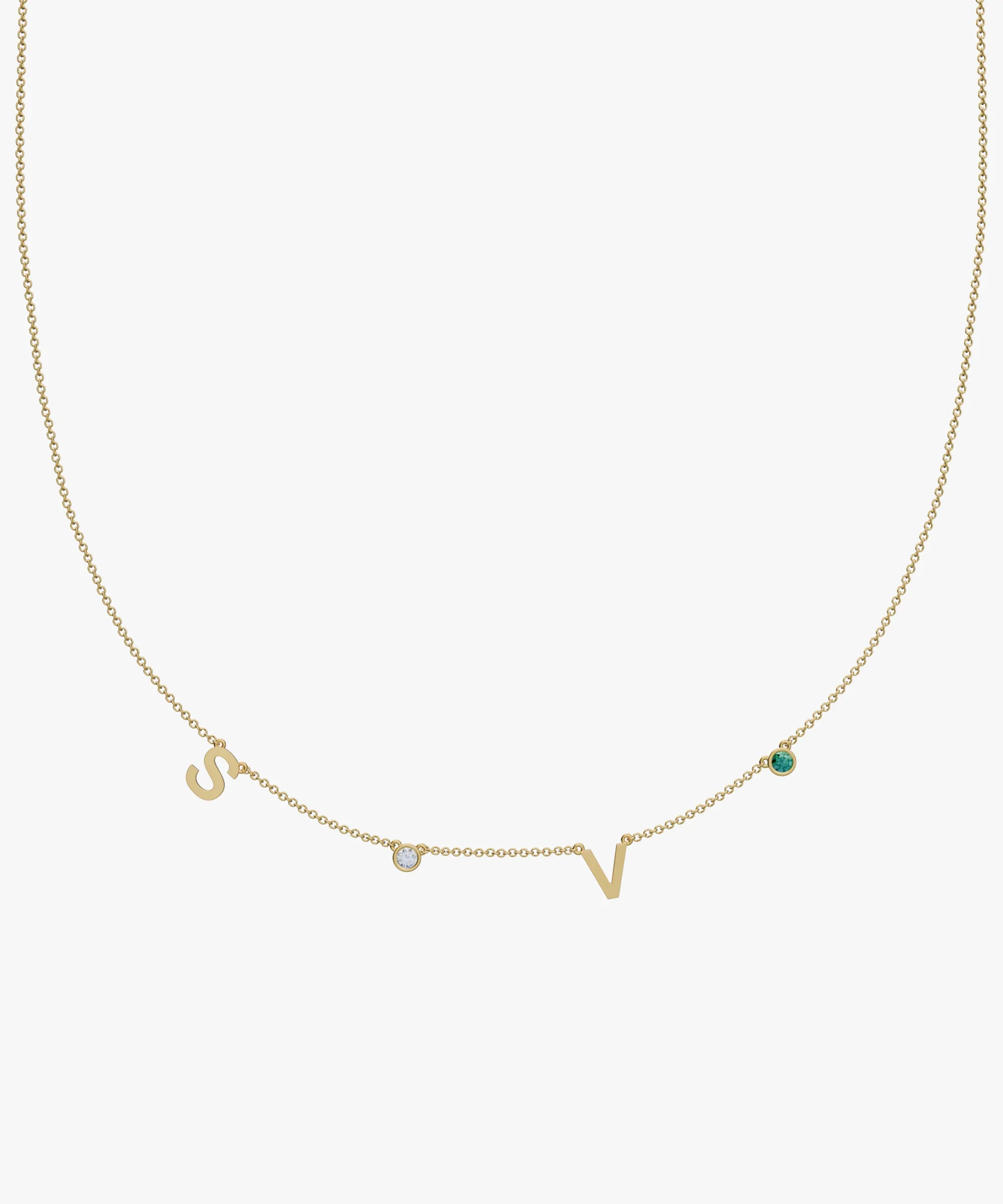 Personalised Charm Necklace