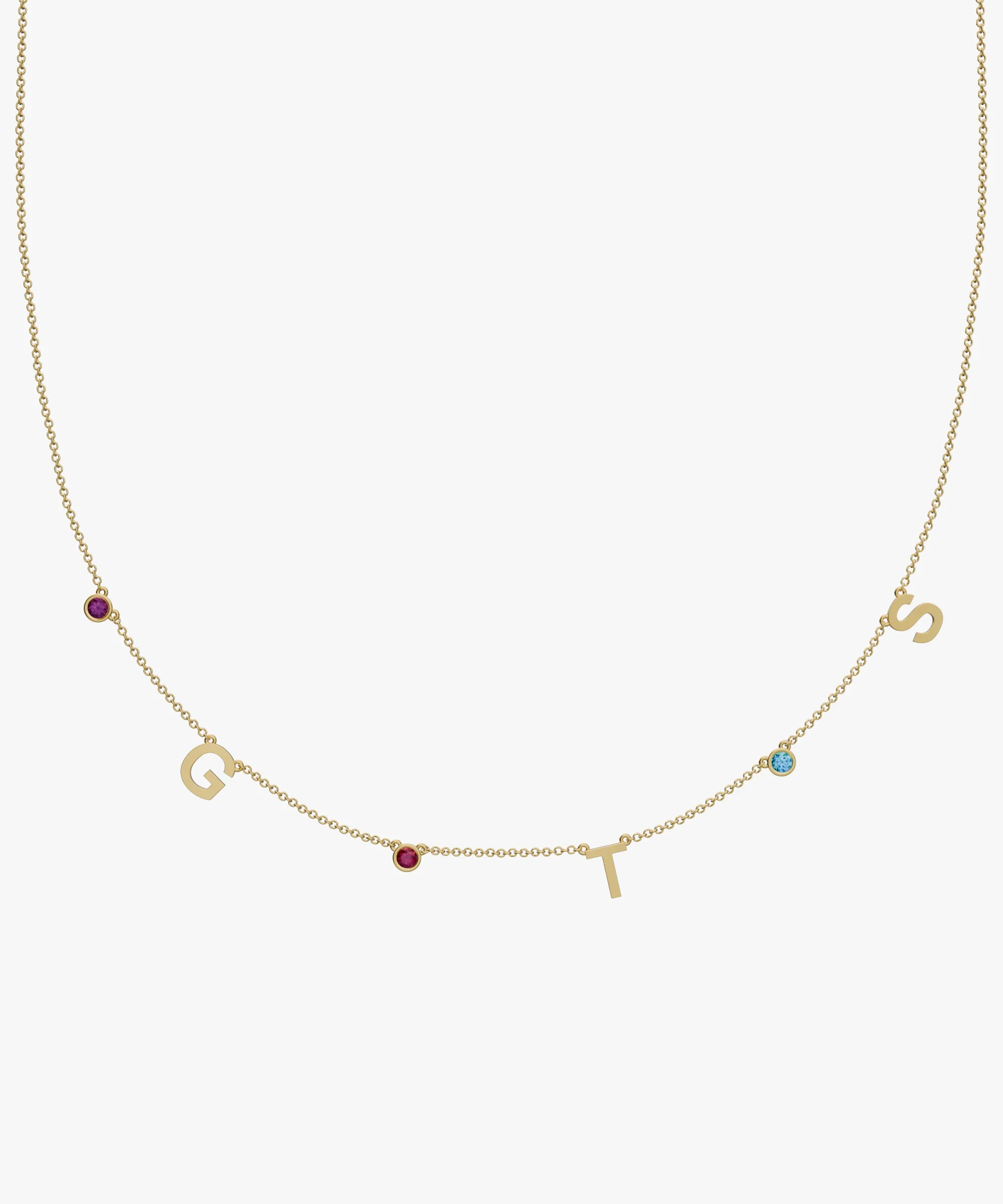 Personalised Charm Necklace