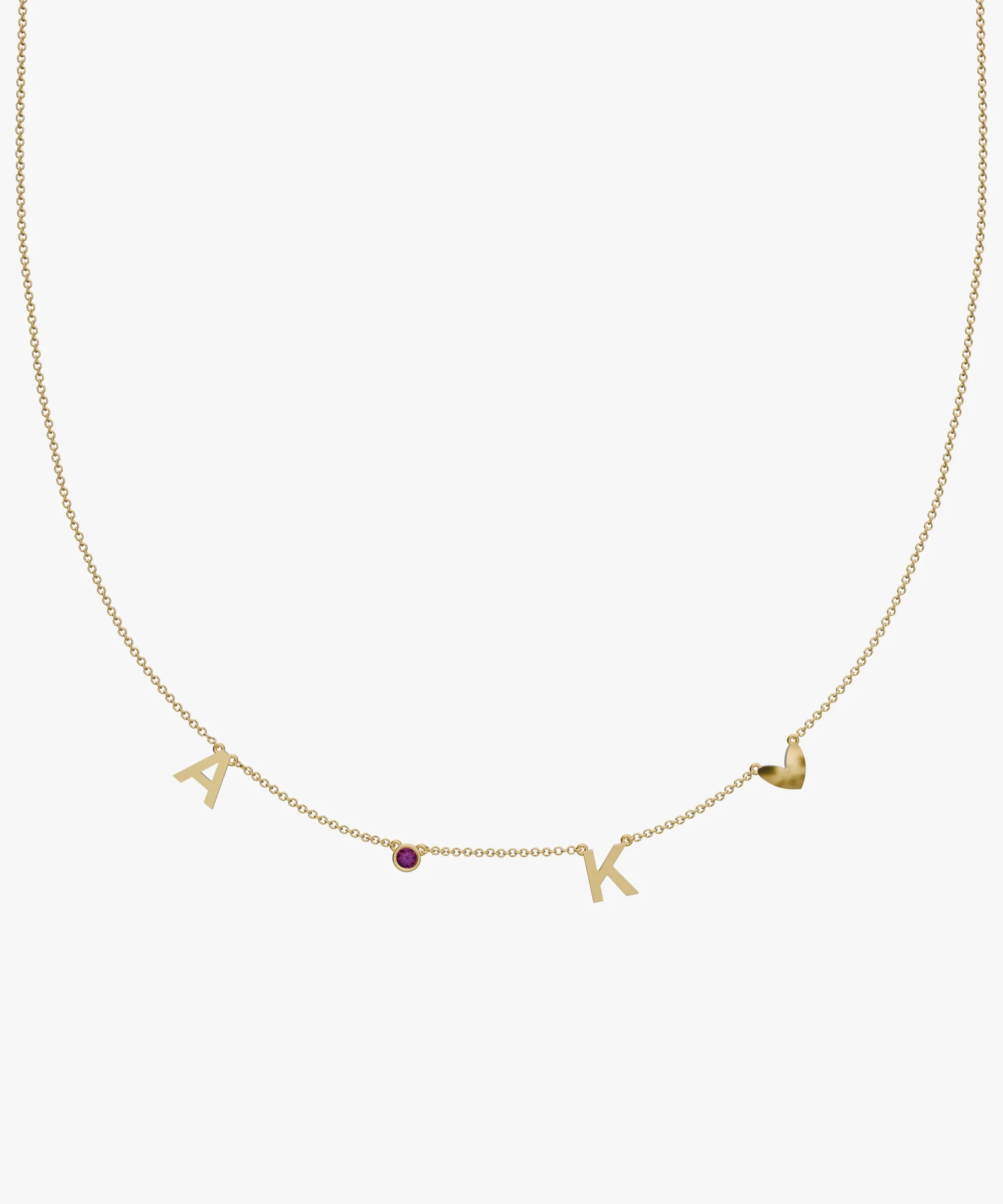 Personalised Charm Necklace