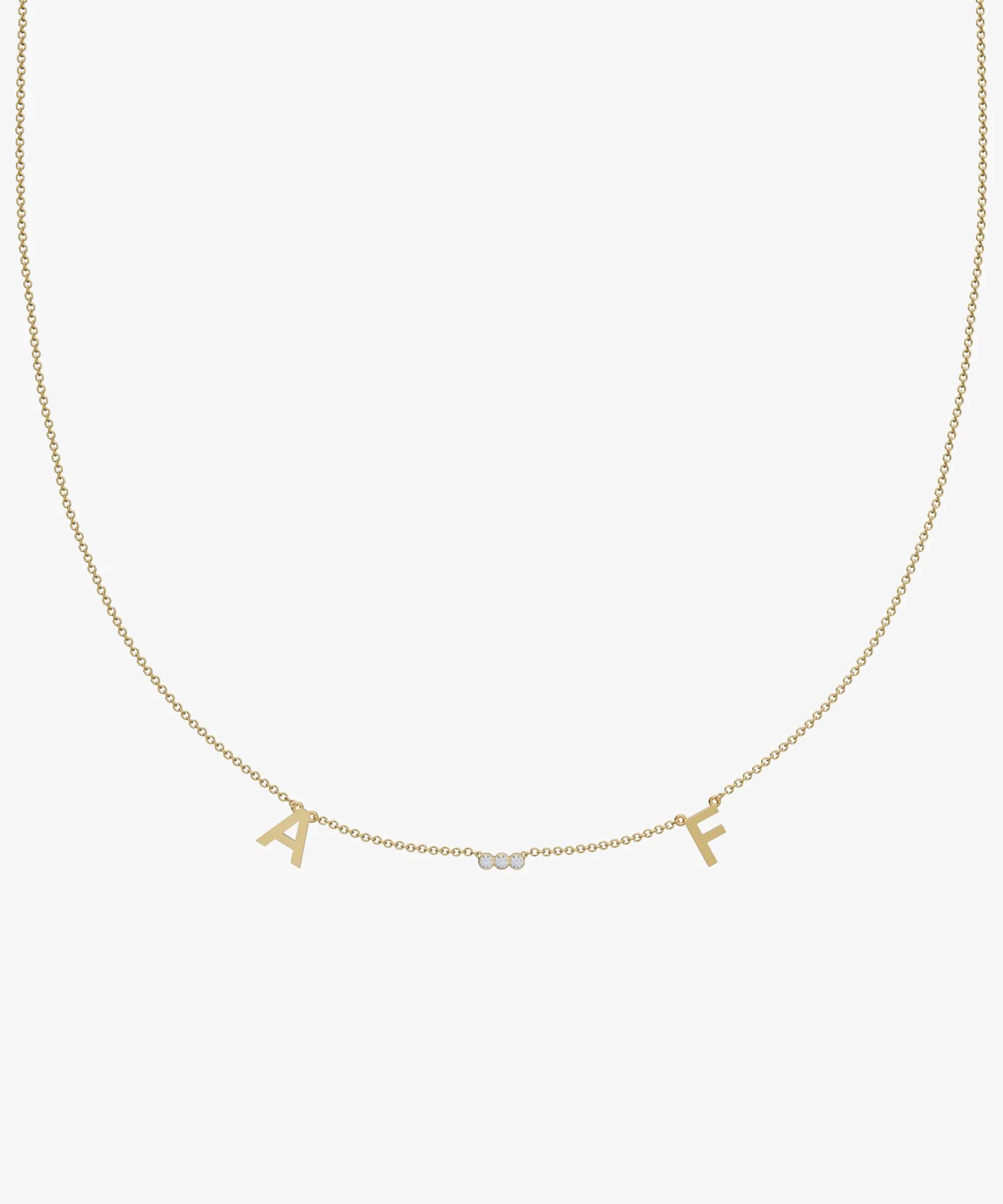Personalised Charm Necklace