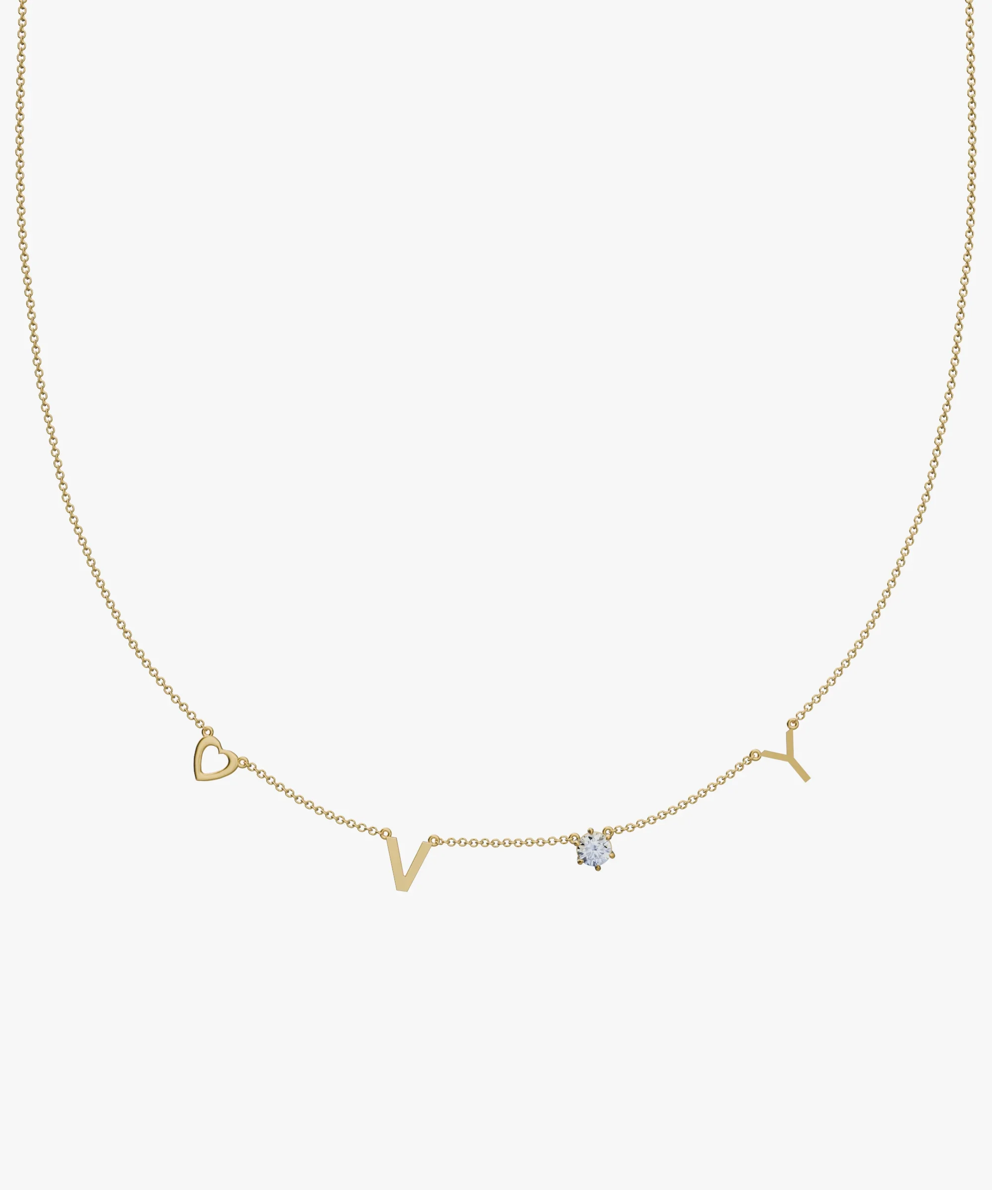 Personalised Charm Necklace