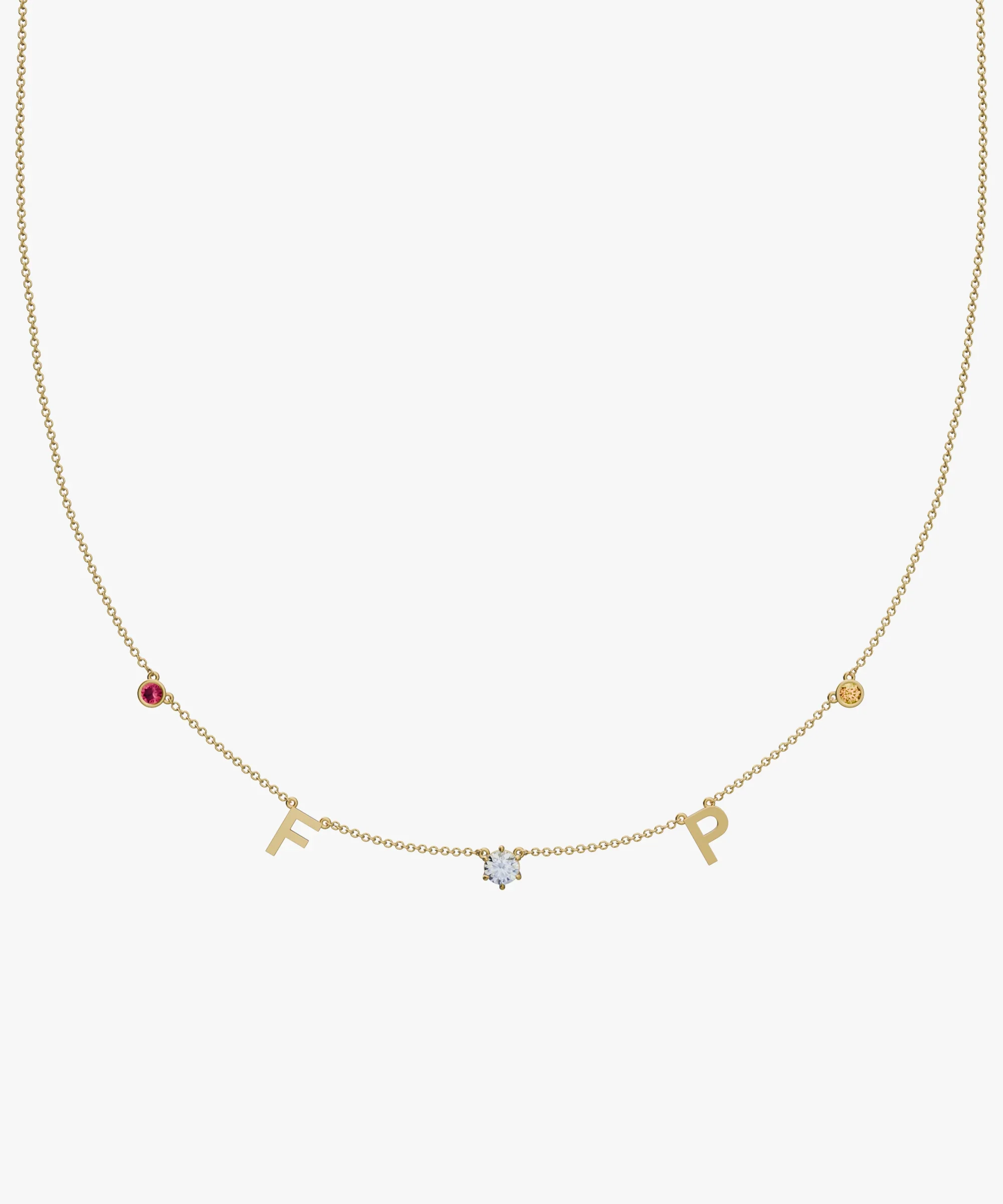 Personalised Charm Necklace