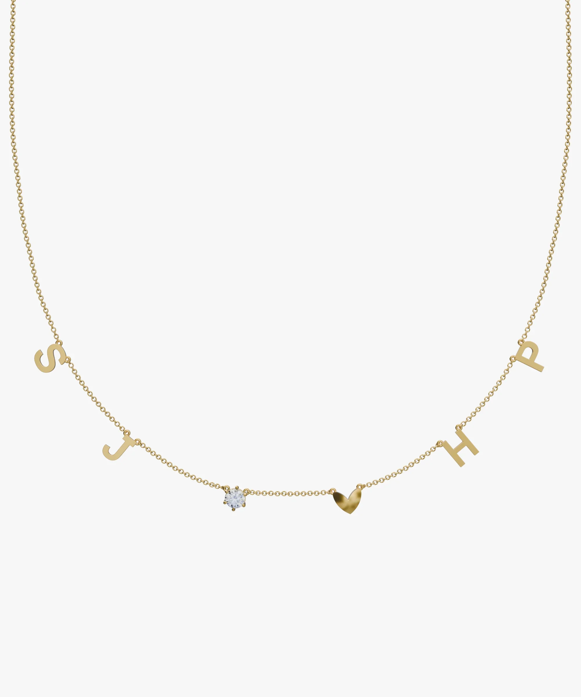 Personalised Charm Necklace