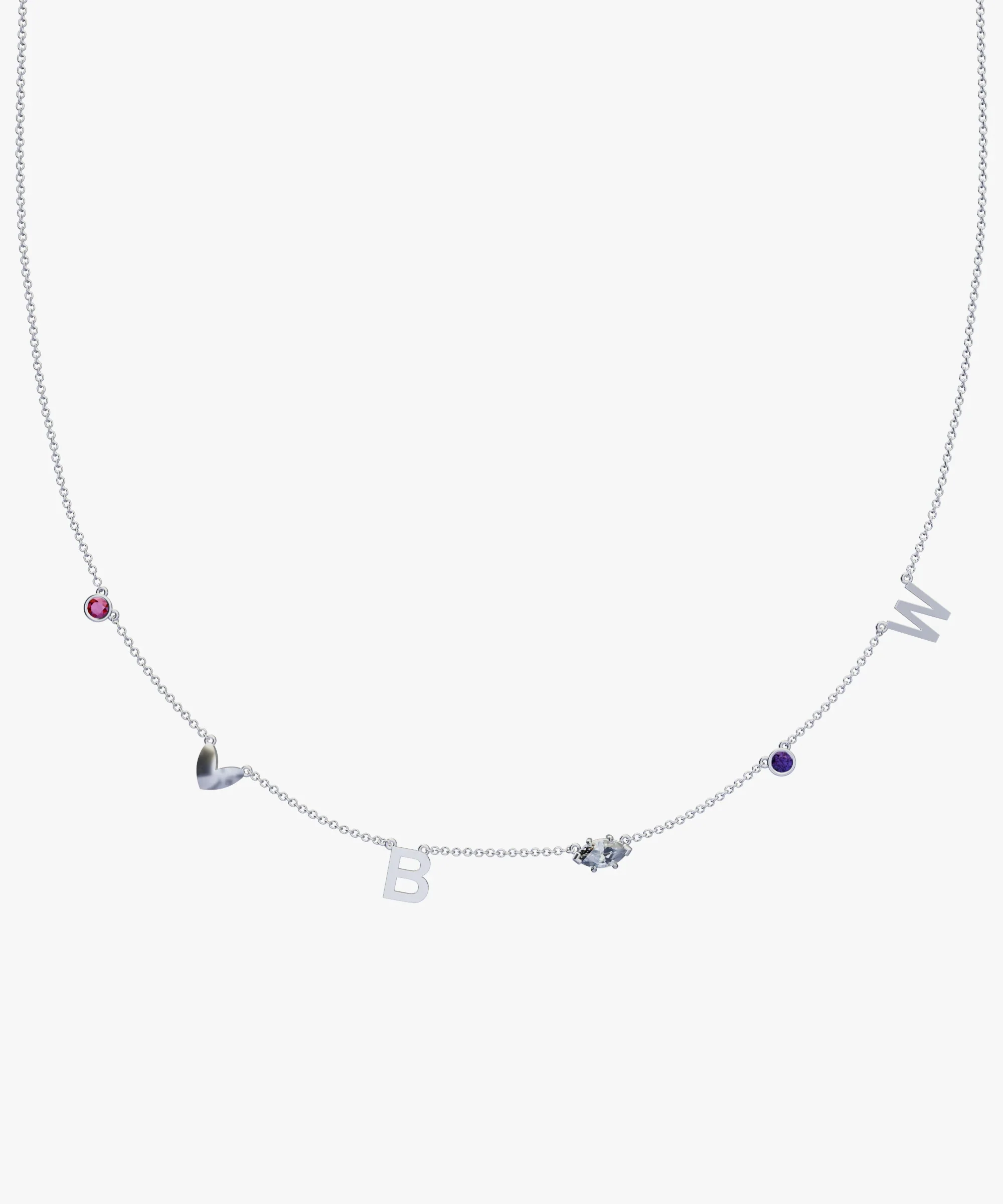 Personalised Charm Necklace