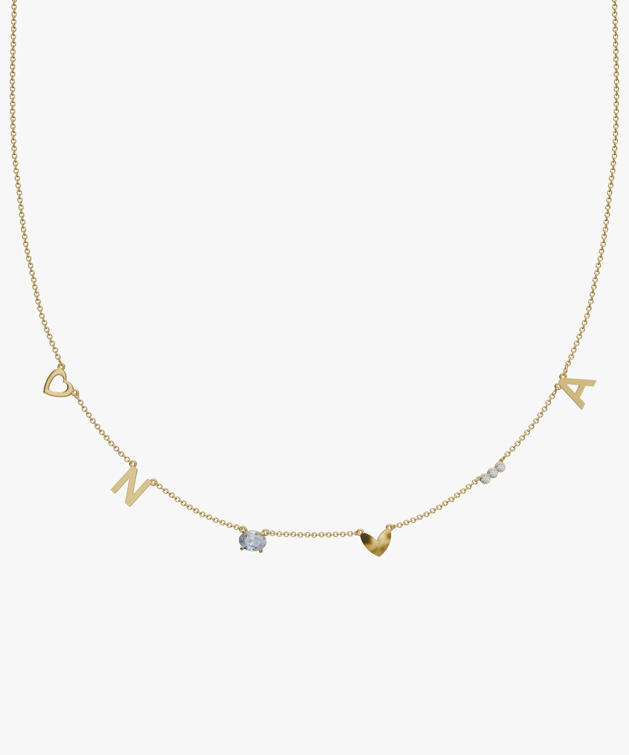 Personalised Charm Necklace
