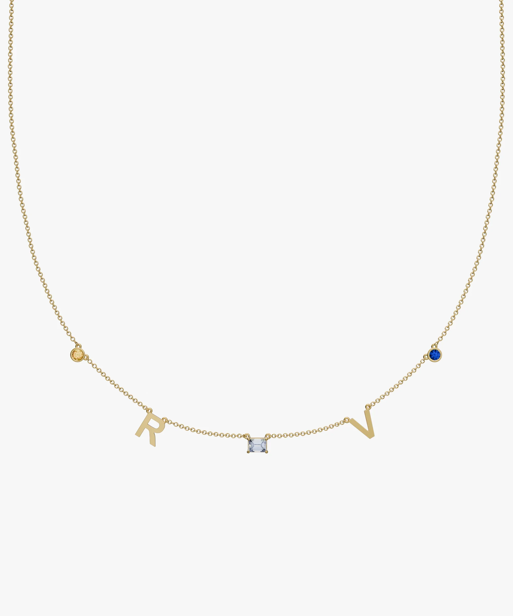 Personalised Charm Necklace