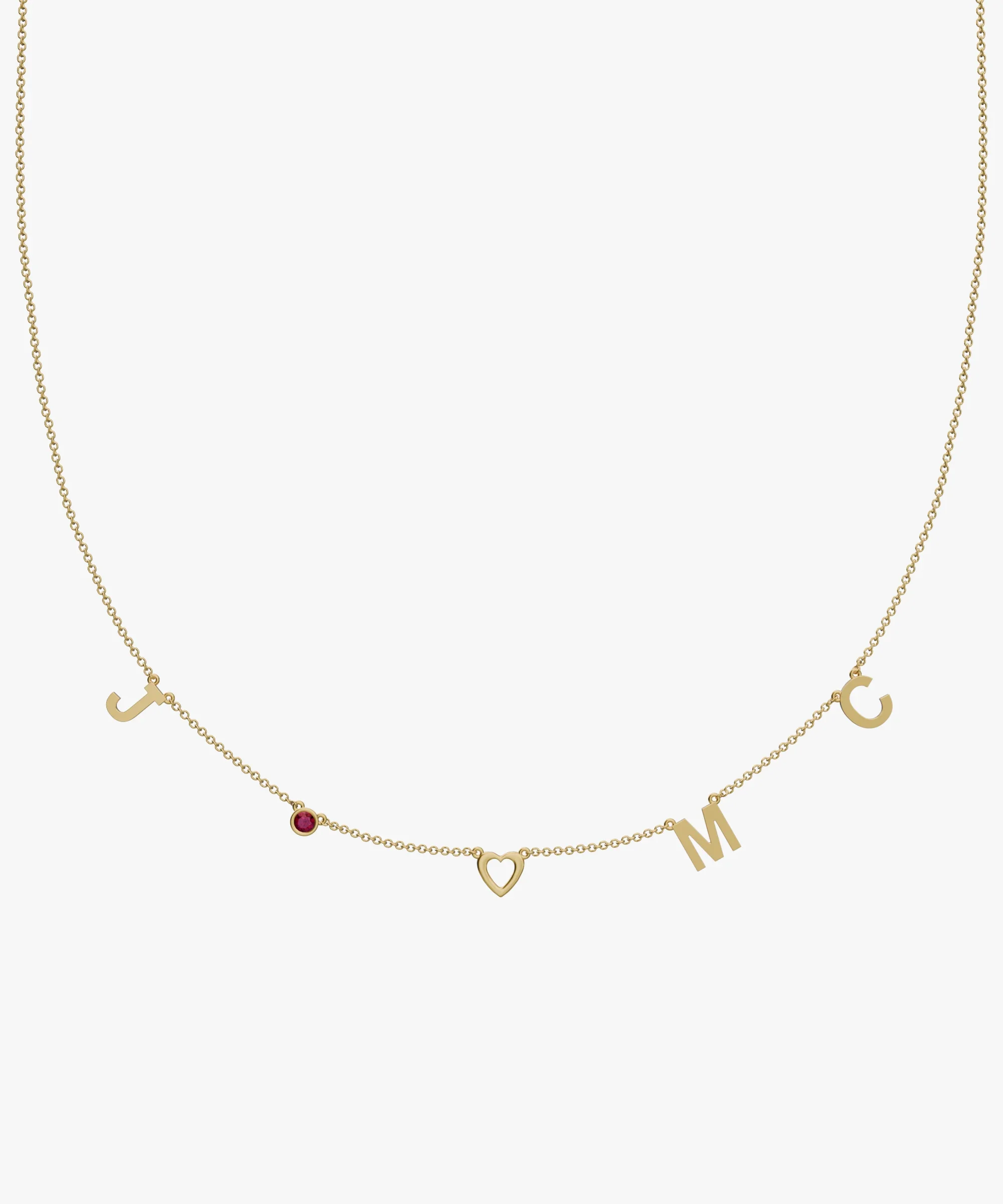 Personalised Charm Necklace