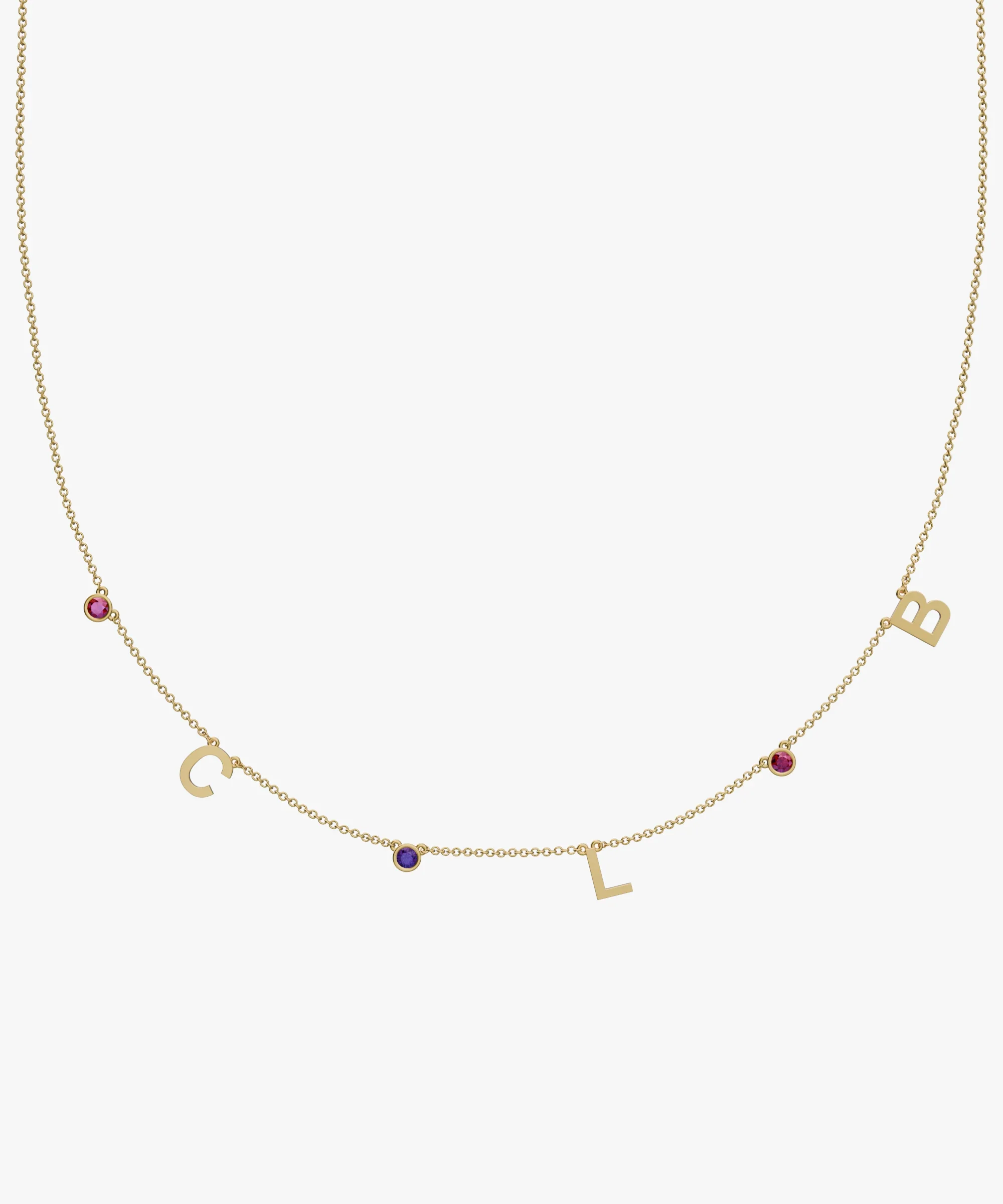 Personalised Charm Necklace
