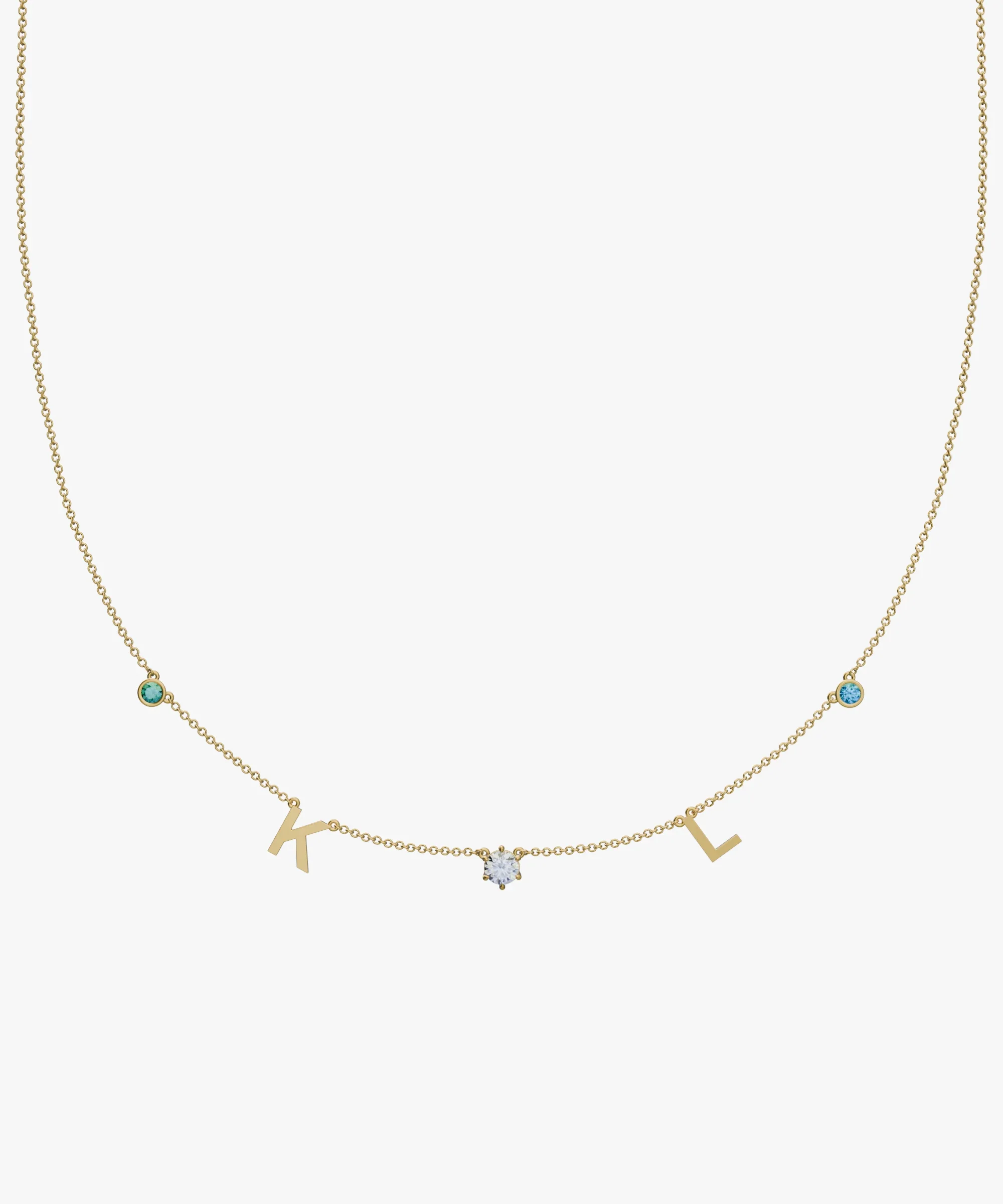 Personalised Charm Necklace