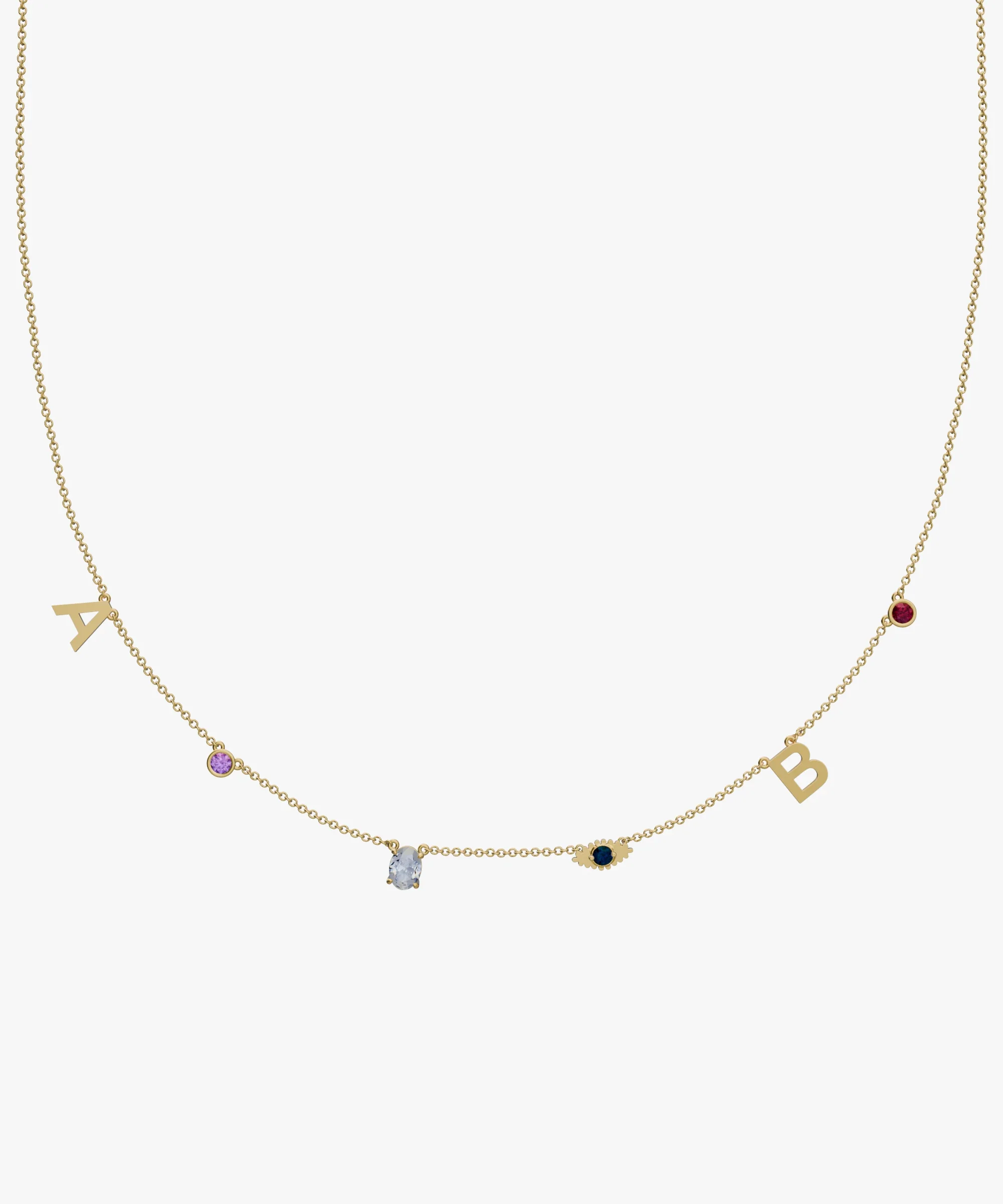 Personalised Charm Necklace