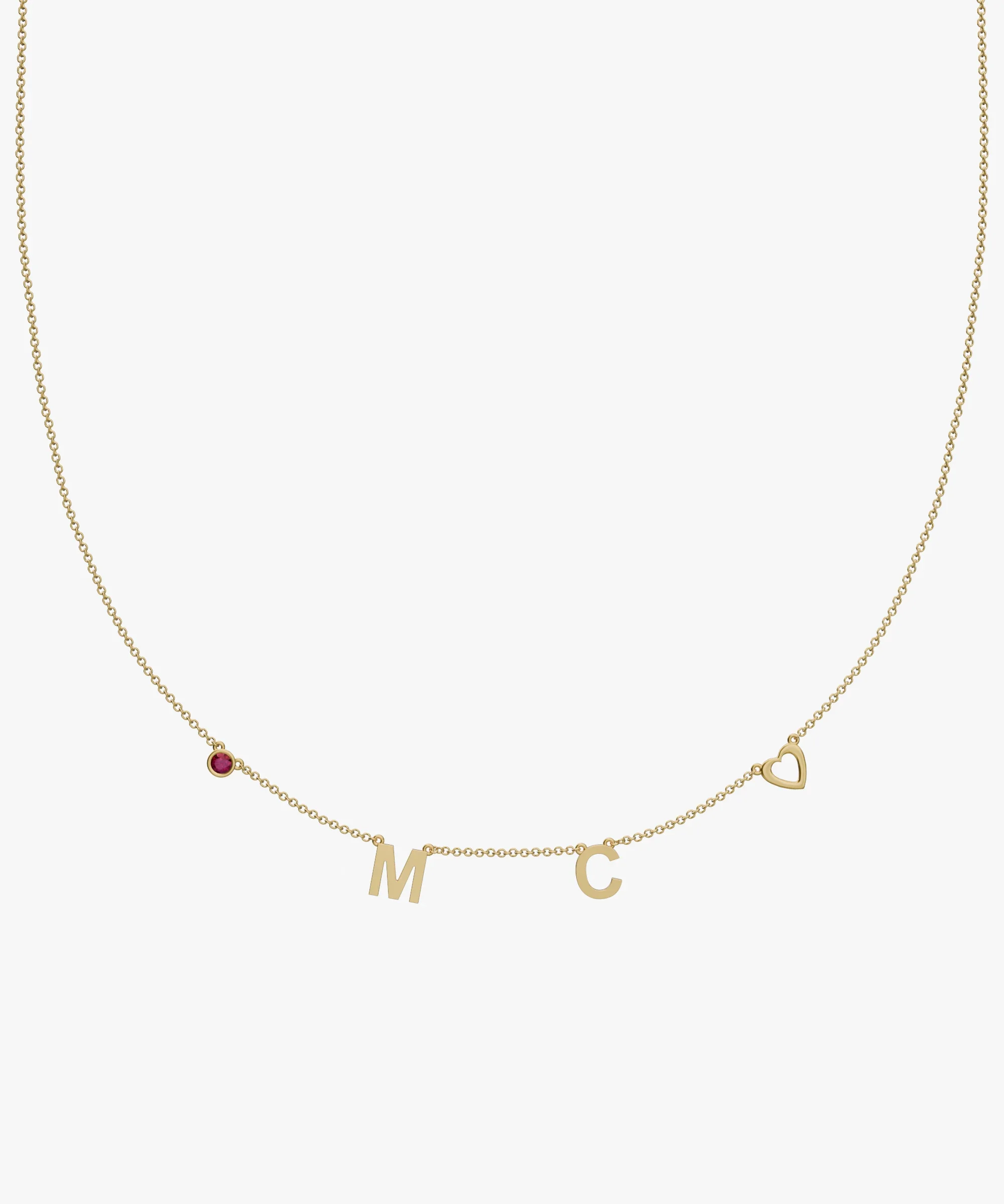 Personalised Charm Necklace