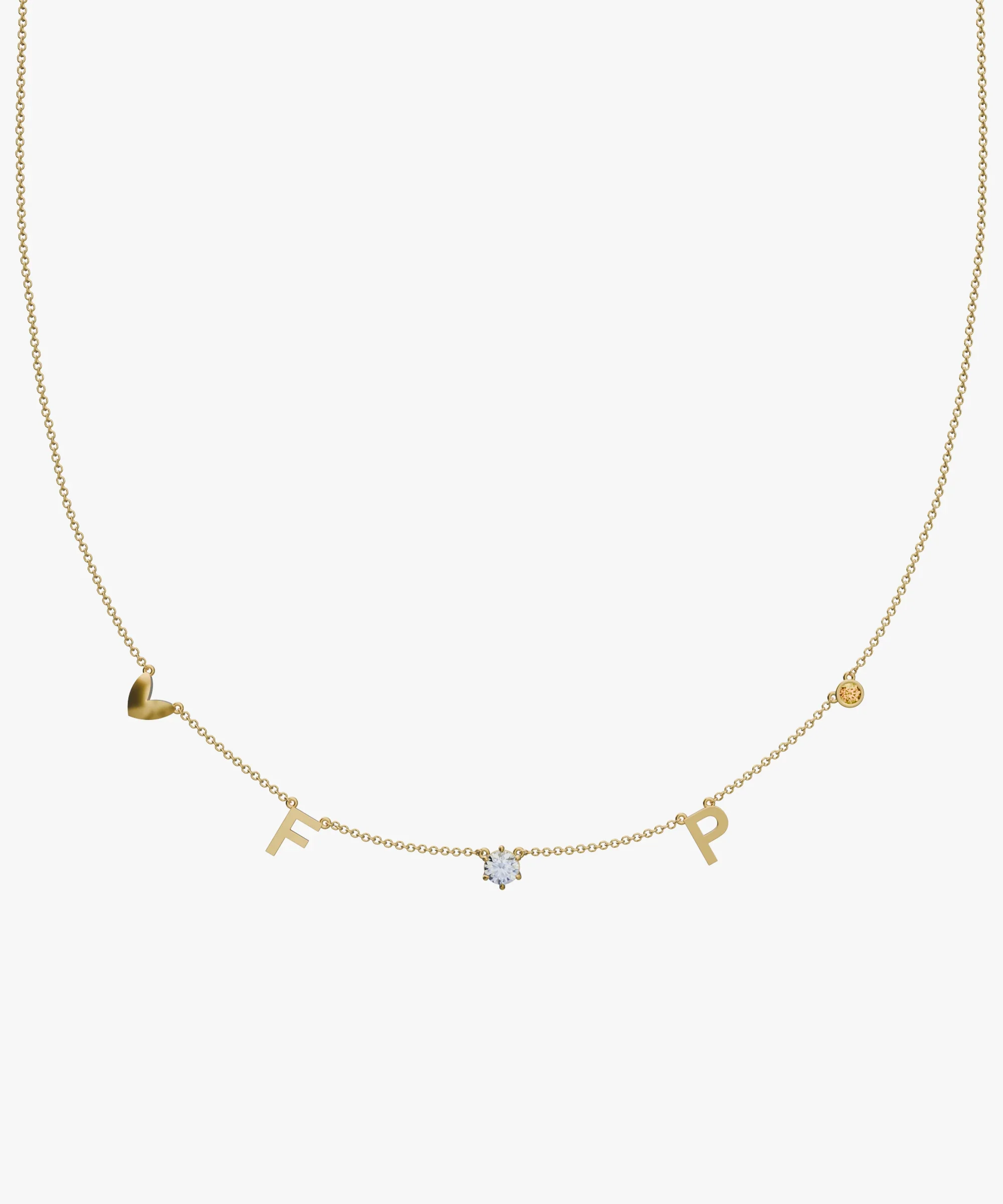 Personalised Charm Necklace
