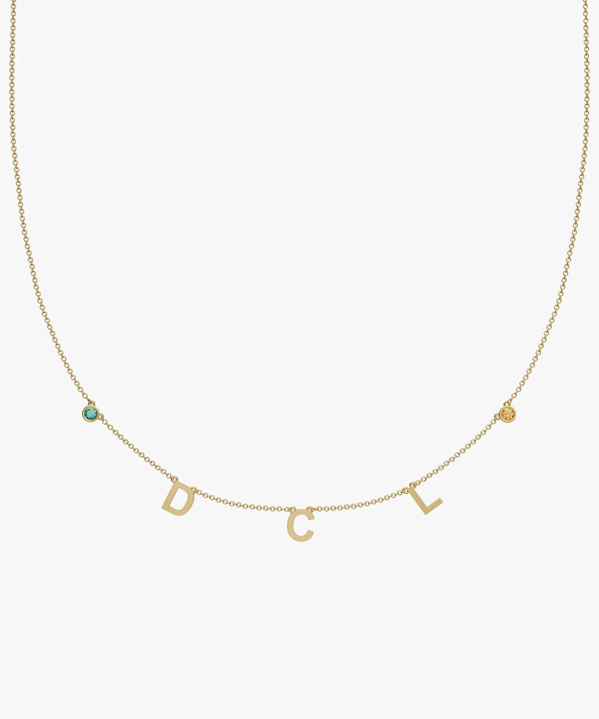 Personalised Charm Necklace