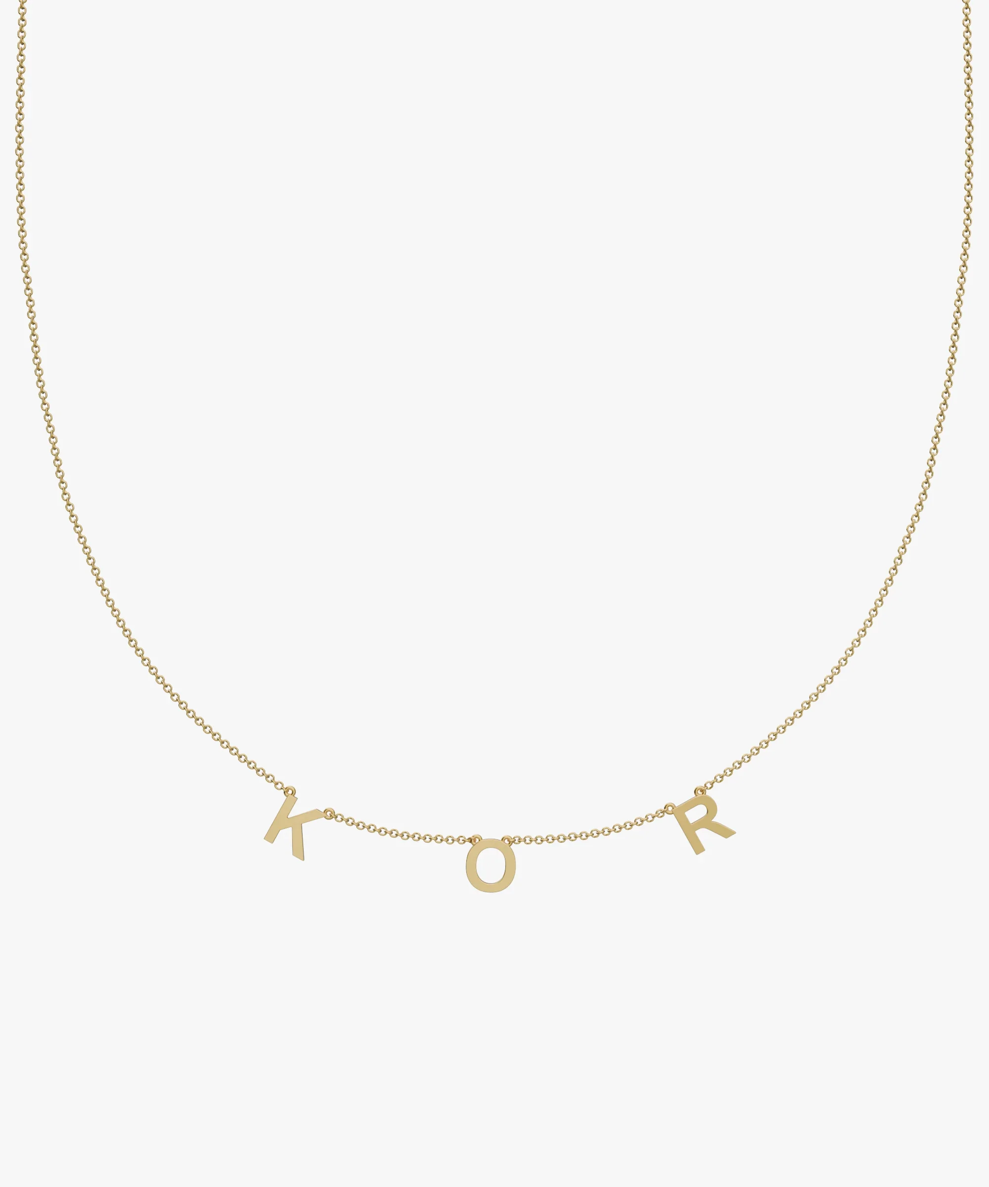 Personalised Charm Necklace