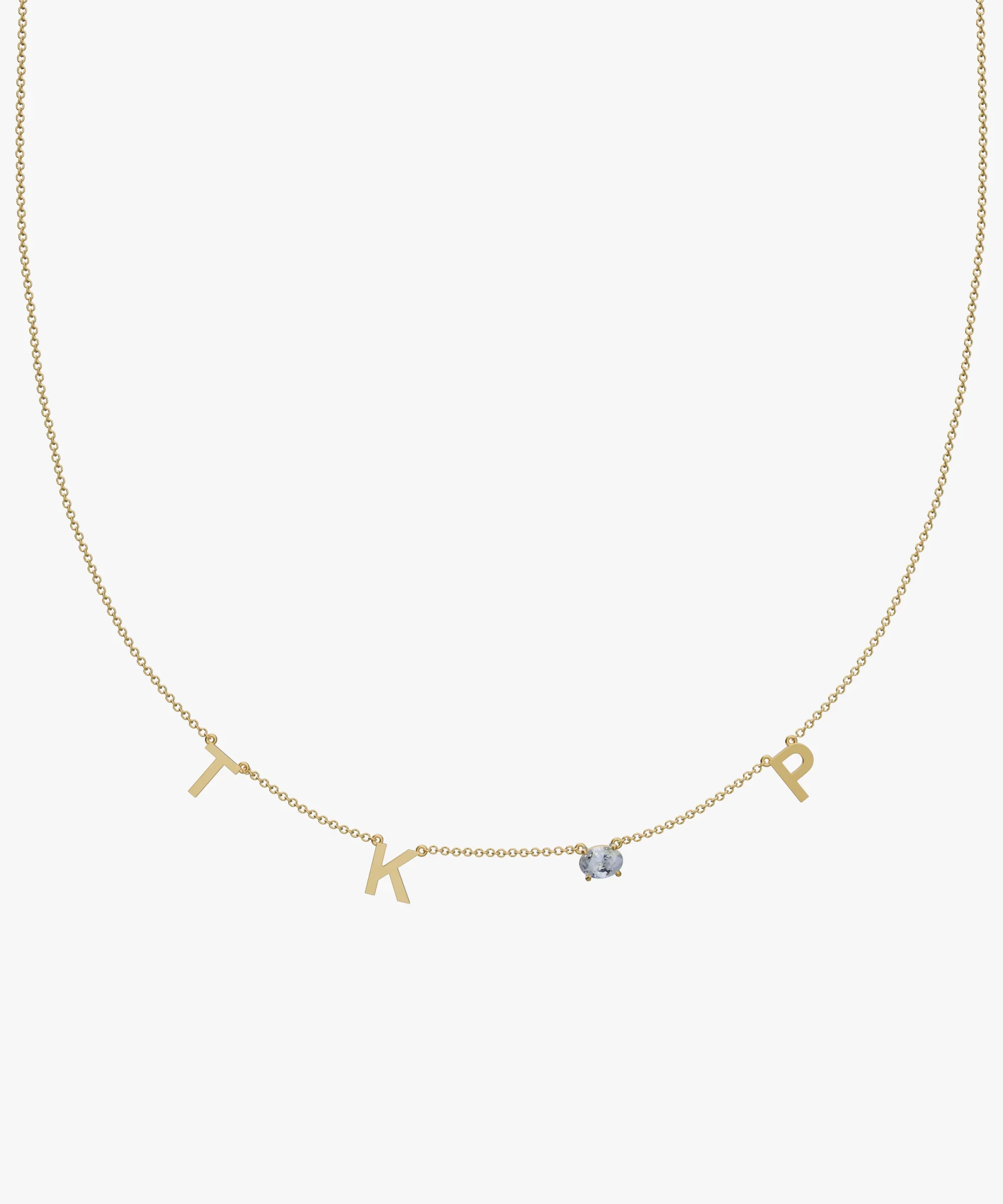 Personalised Charm Necklace