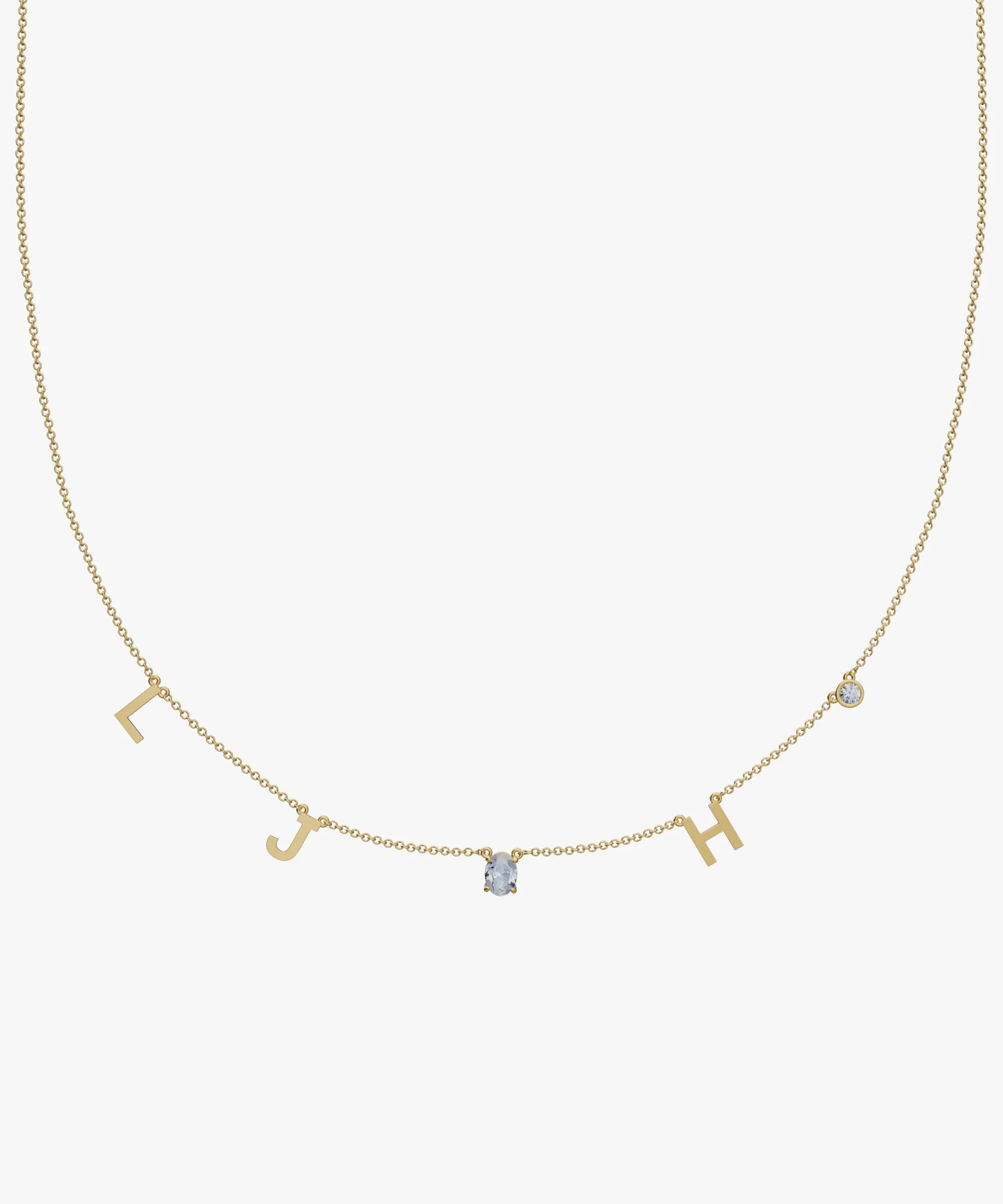 Personalised Charm Necklace