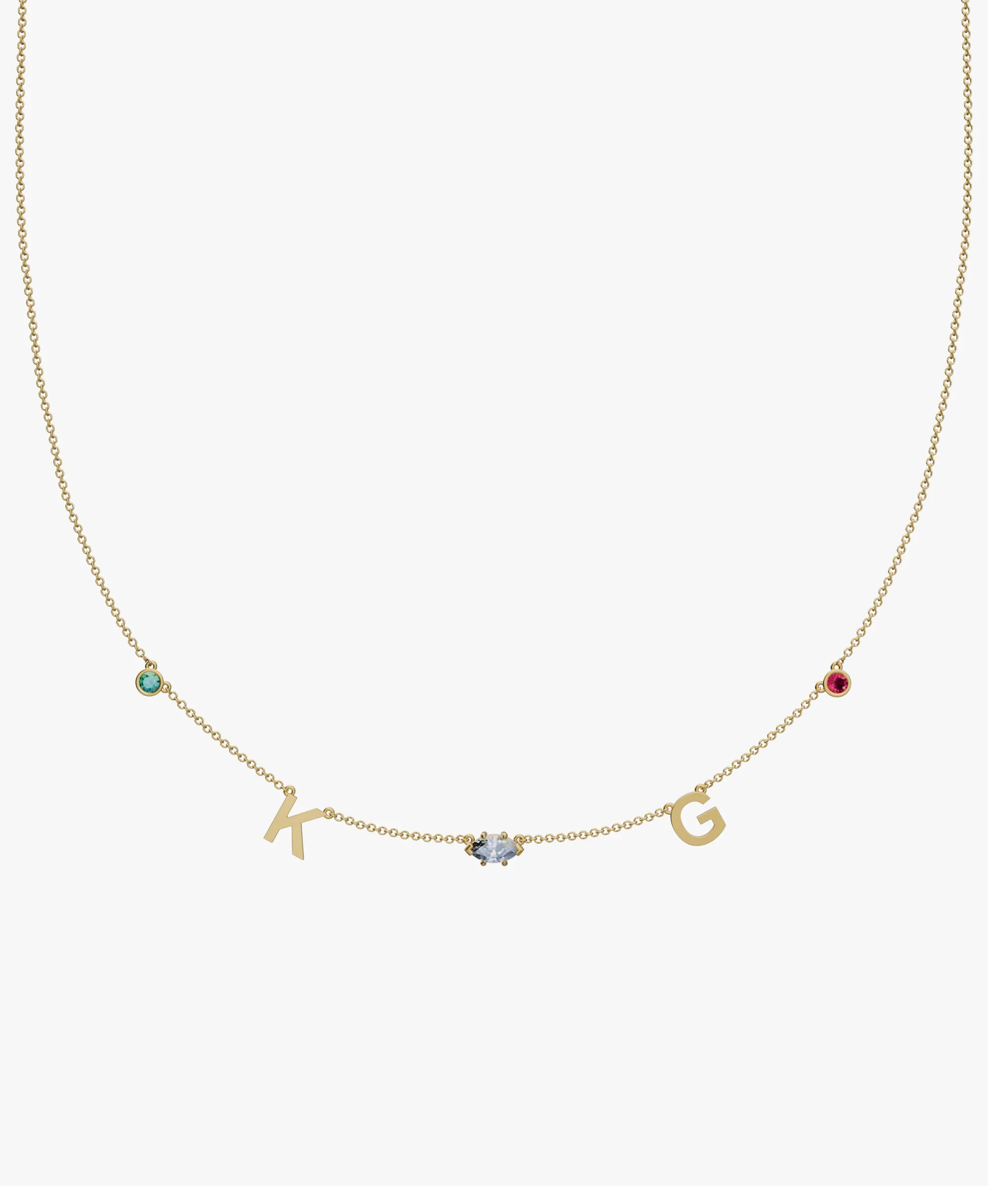 Personalised Charm Necklace
