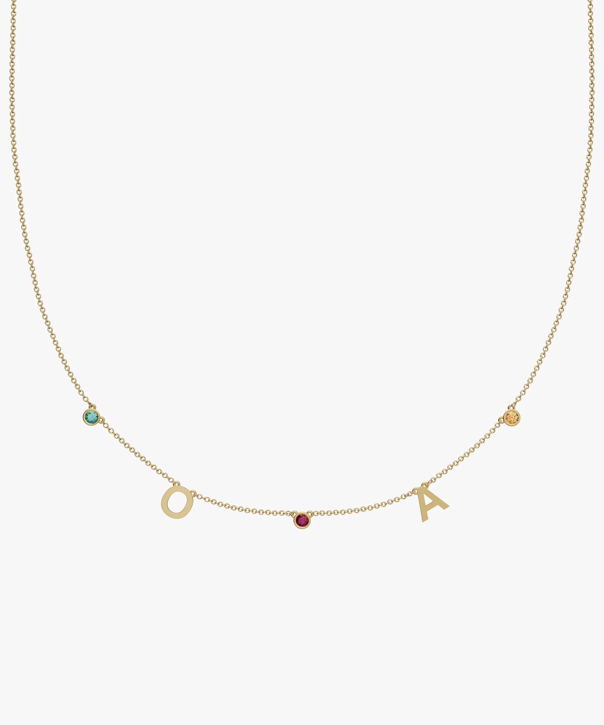 Personalised Charm Necklace
