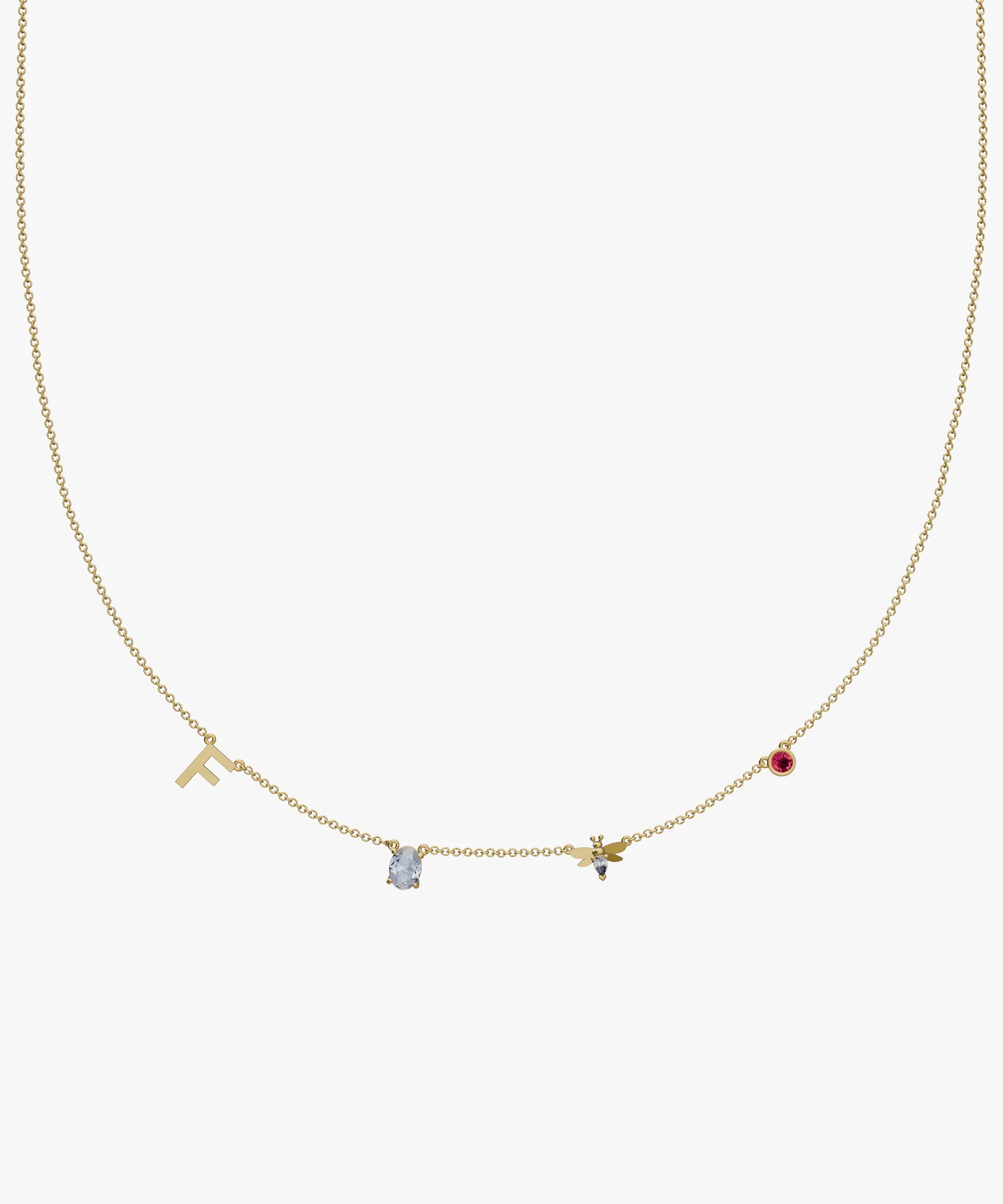 Personalised Charm Necklace
