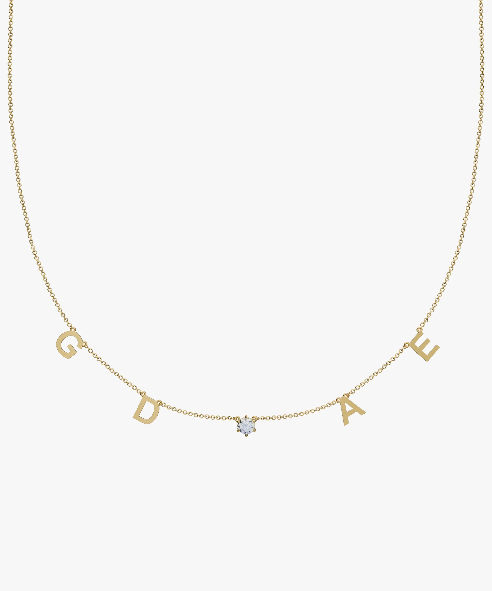 Personalised Charm Necklace