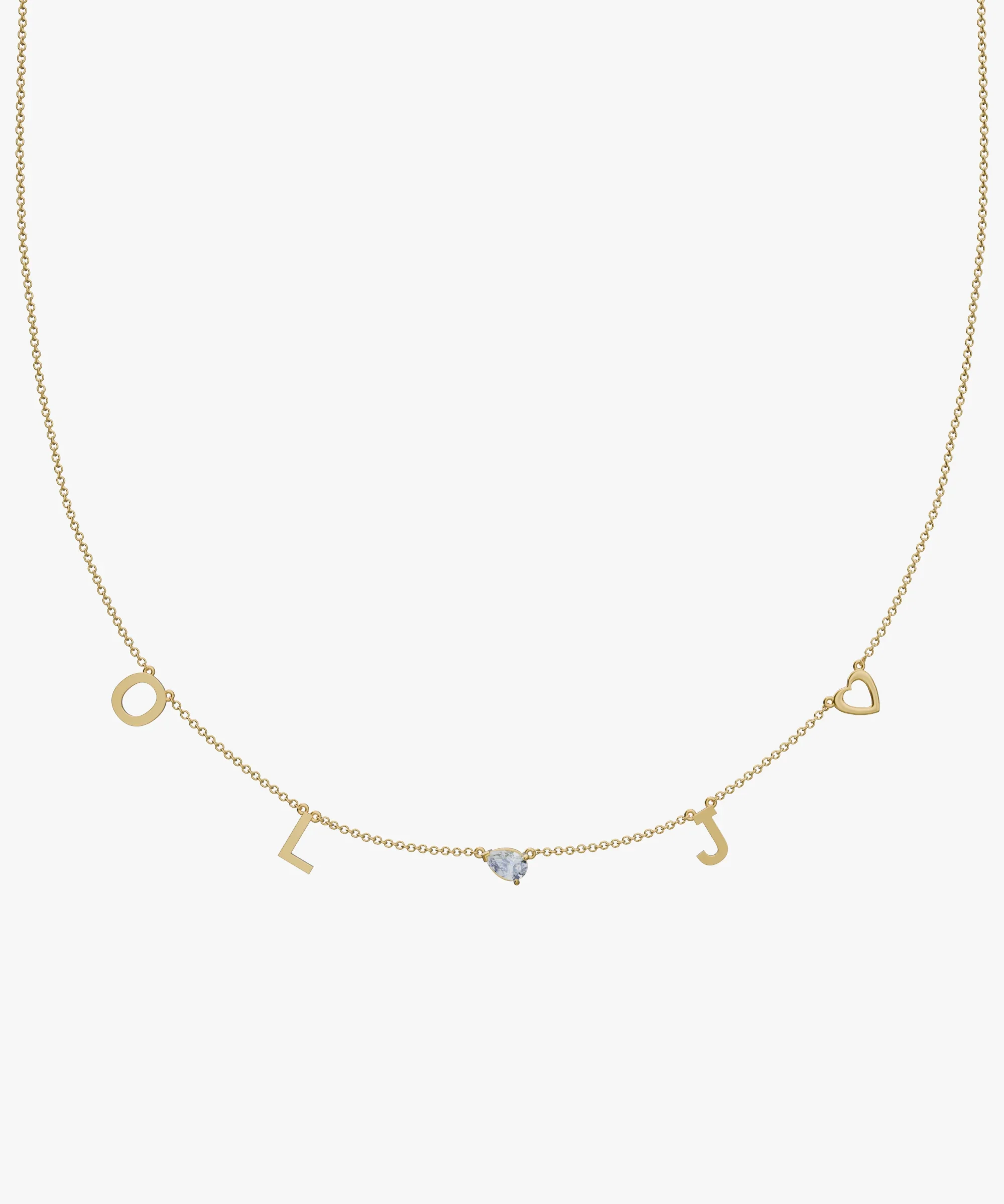 Personalised Charm Necklace