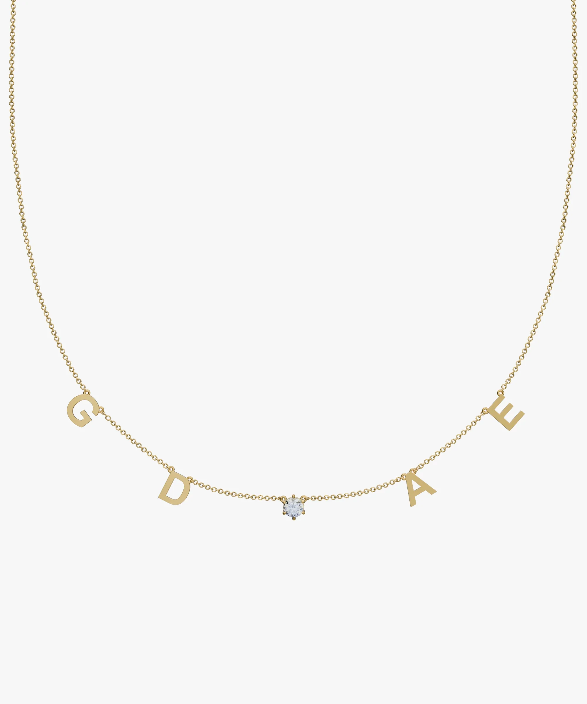 Personalised Charm Necklace