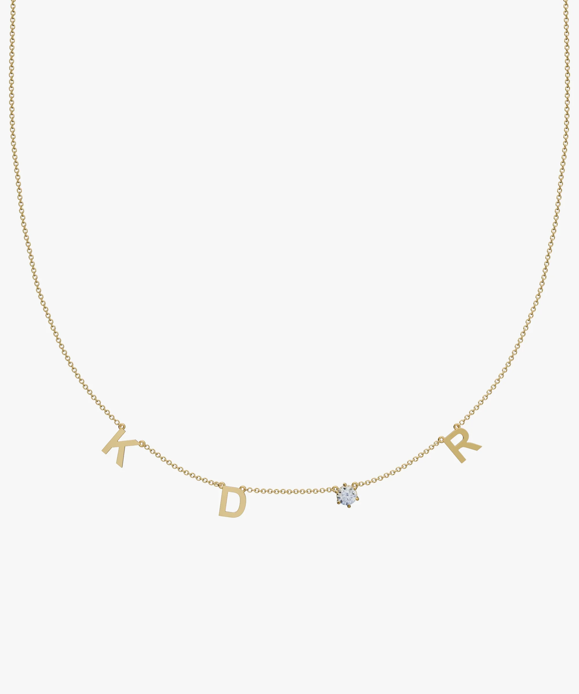 Personalised Charm Necklace