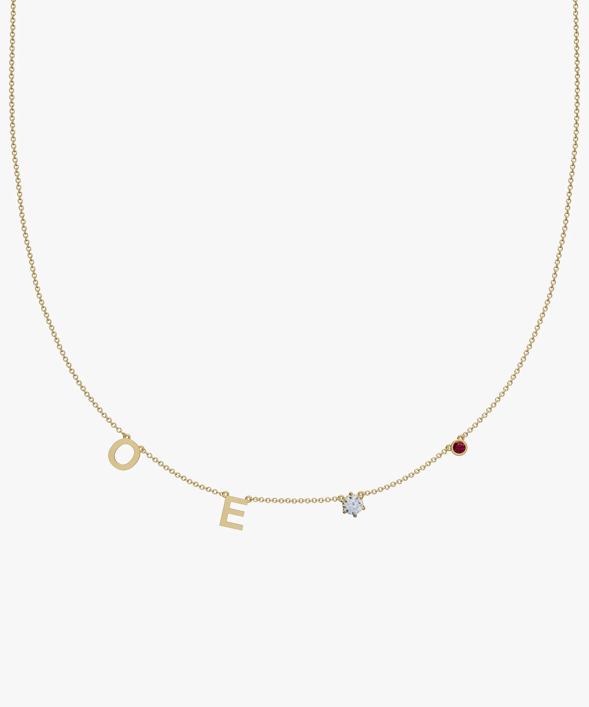 Personalised Charm Necklace