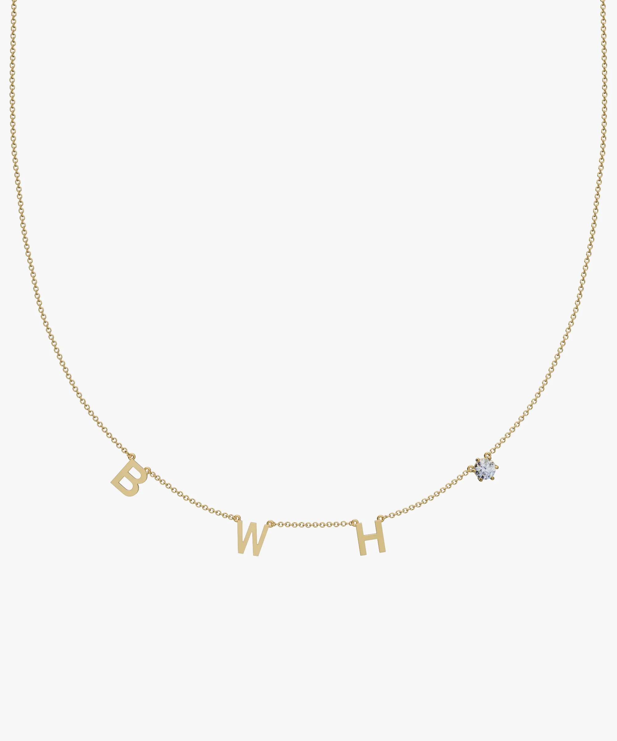 Personalised Charm Necklace