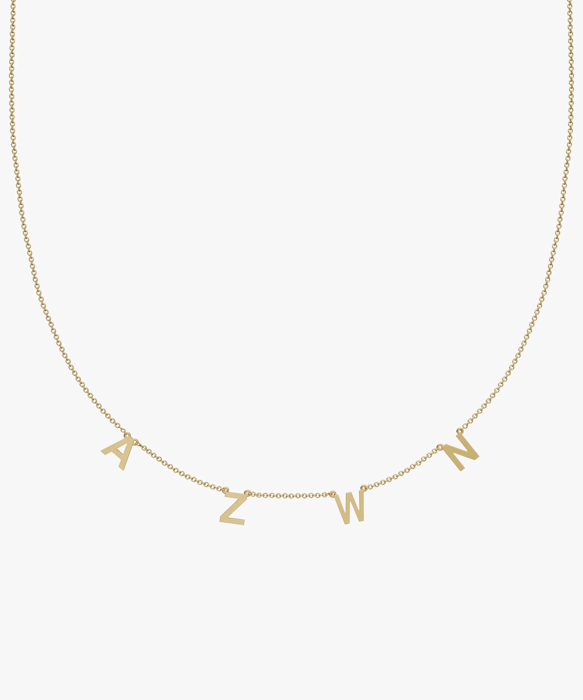 Personalised Charm Necklace
