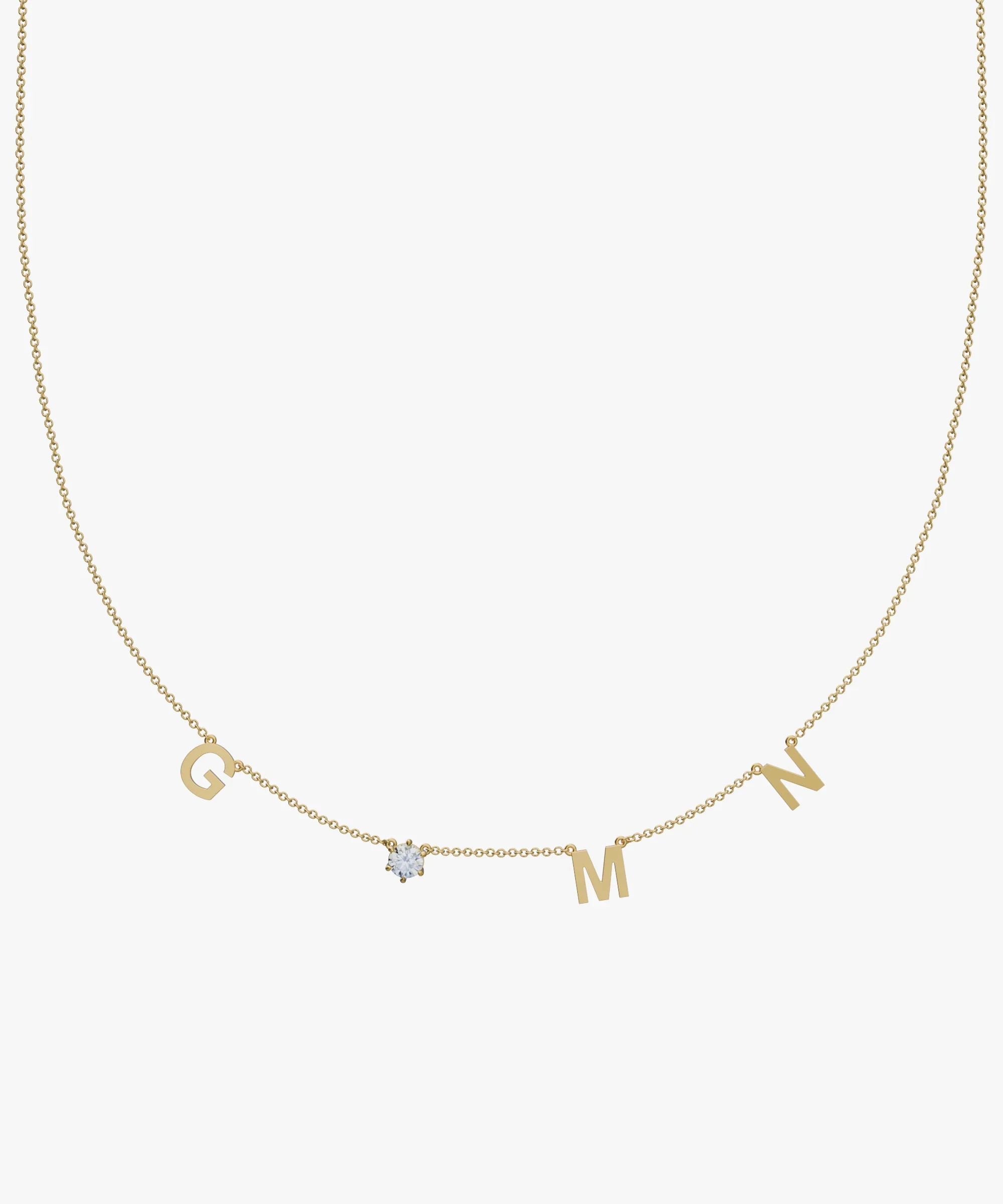 Personalised Charm Necklace