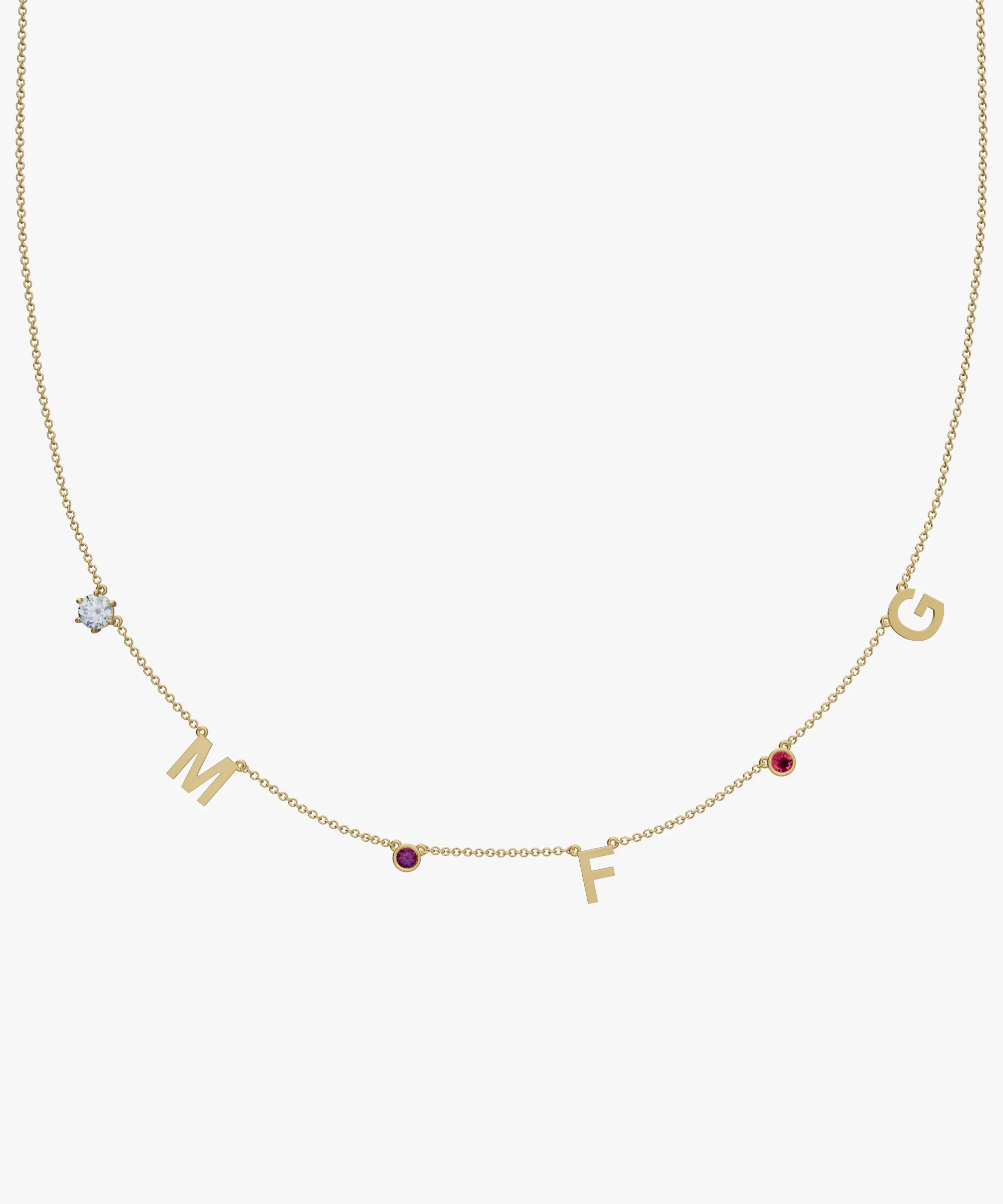 Personalised Charm Necklace