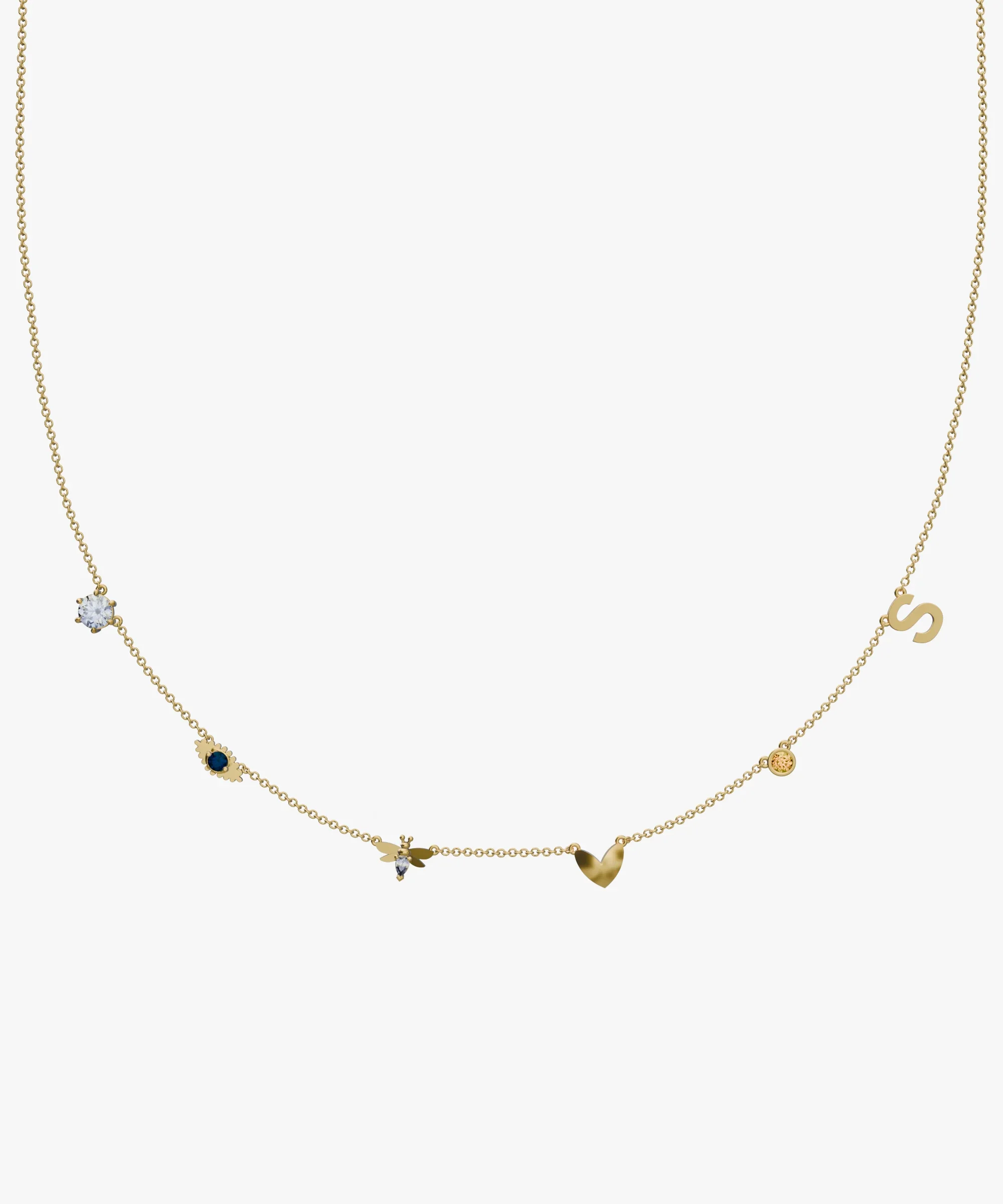 Personalised Charm Necklace