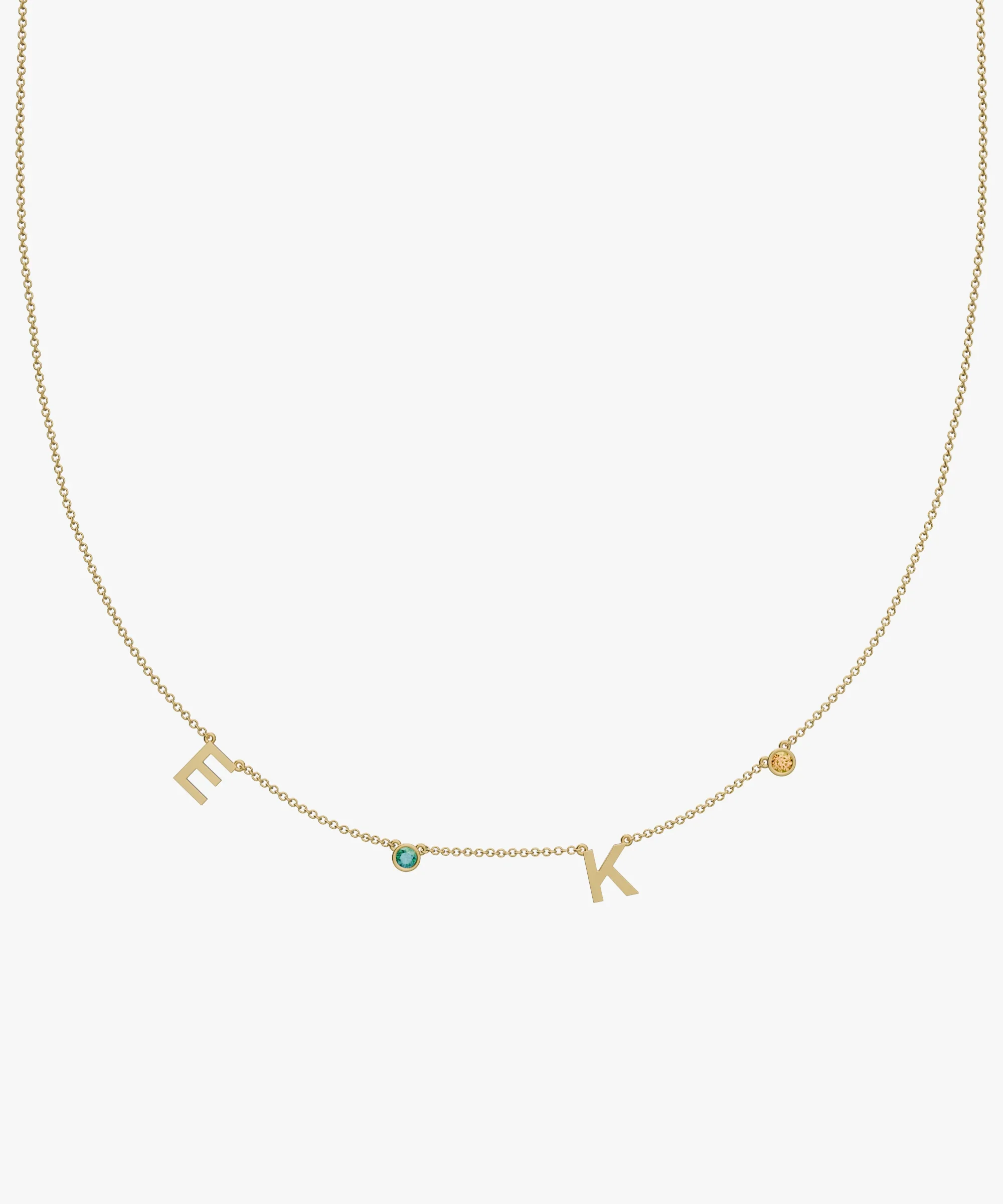 Personalised Charm Necklace