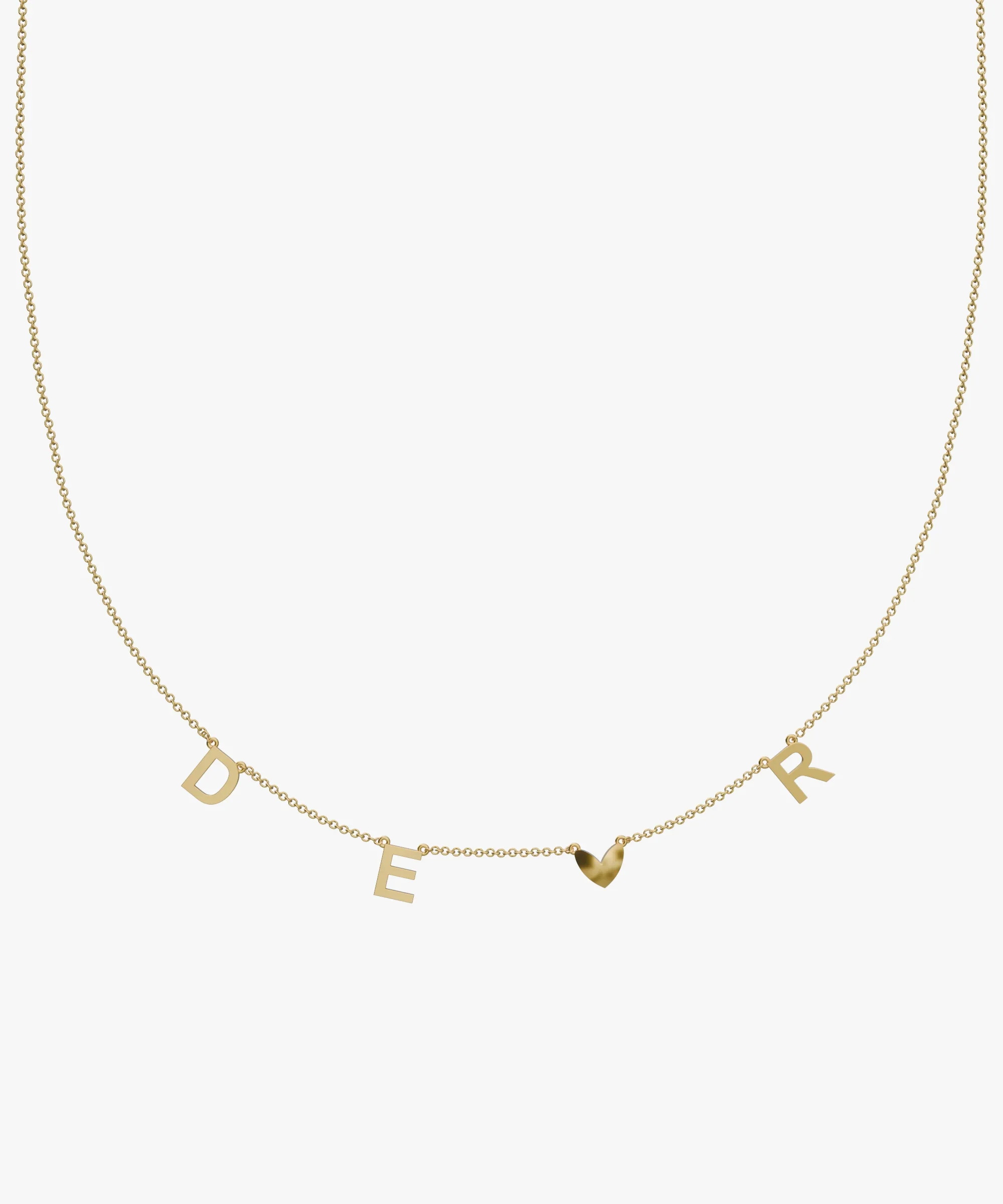 Personalised Charm Necklace