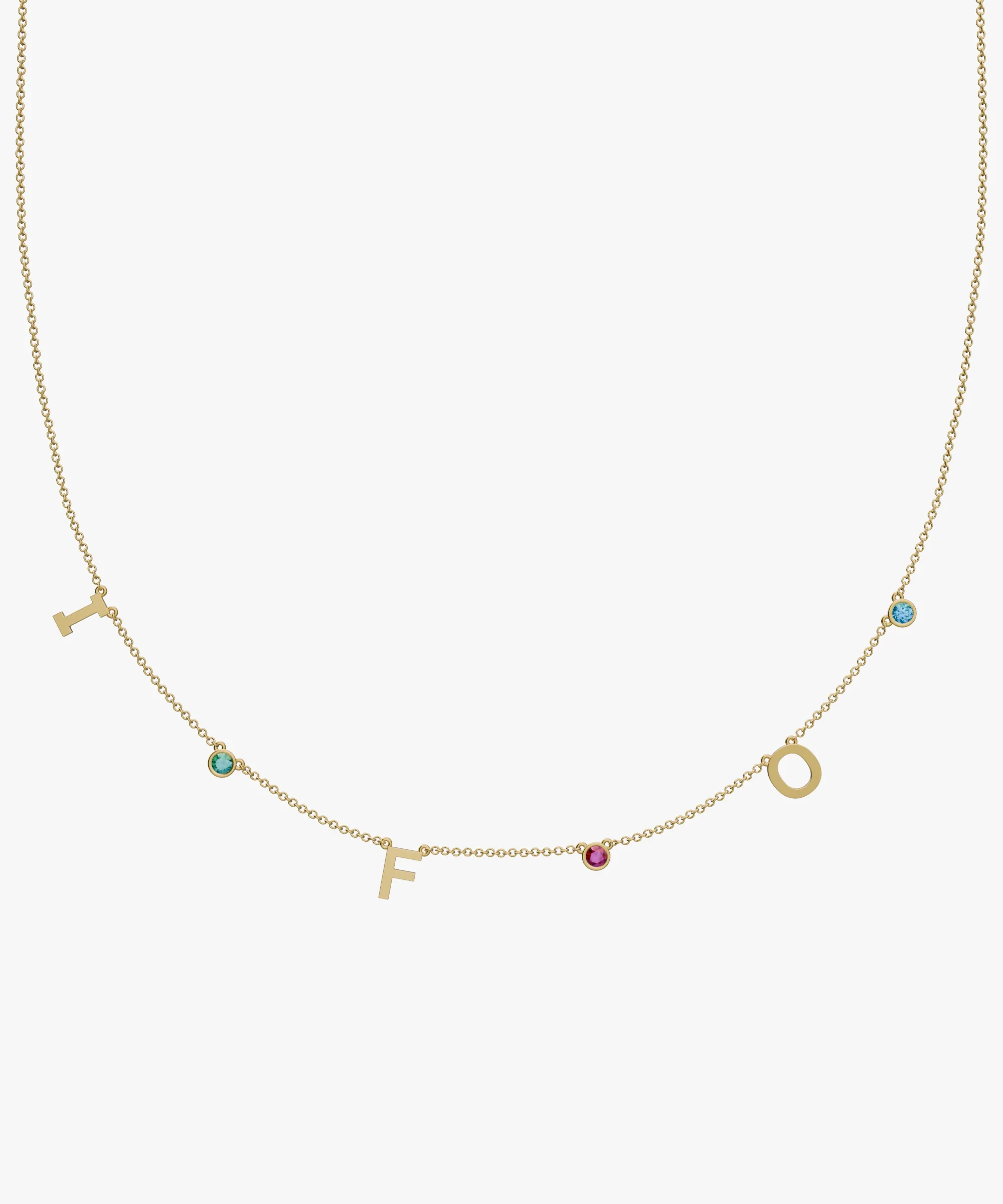 Personalised Charm Necklace