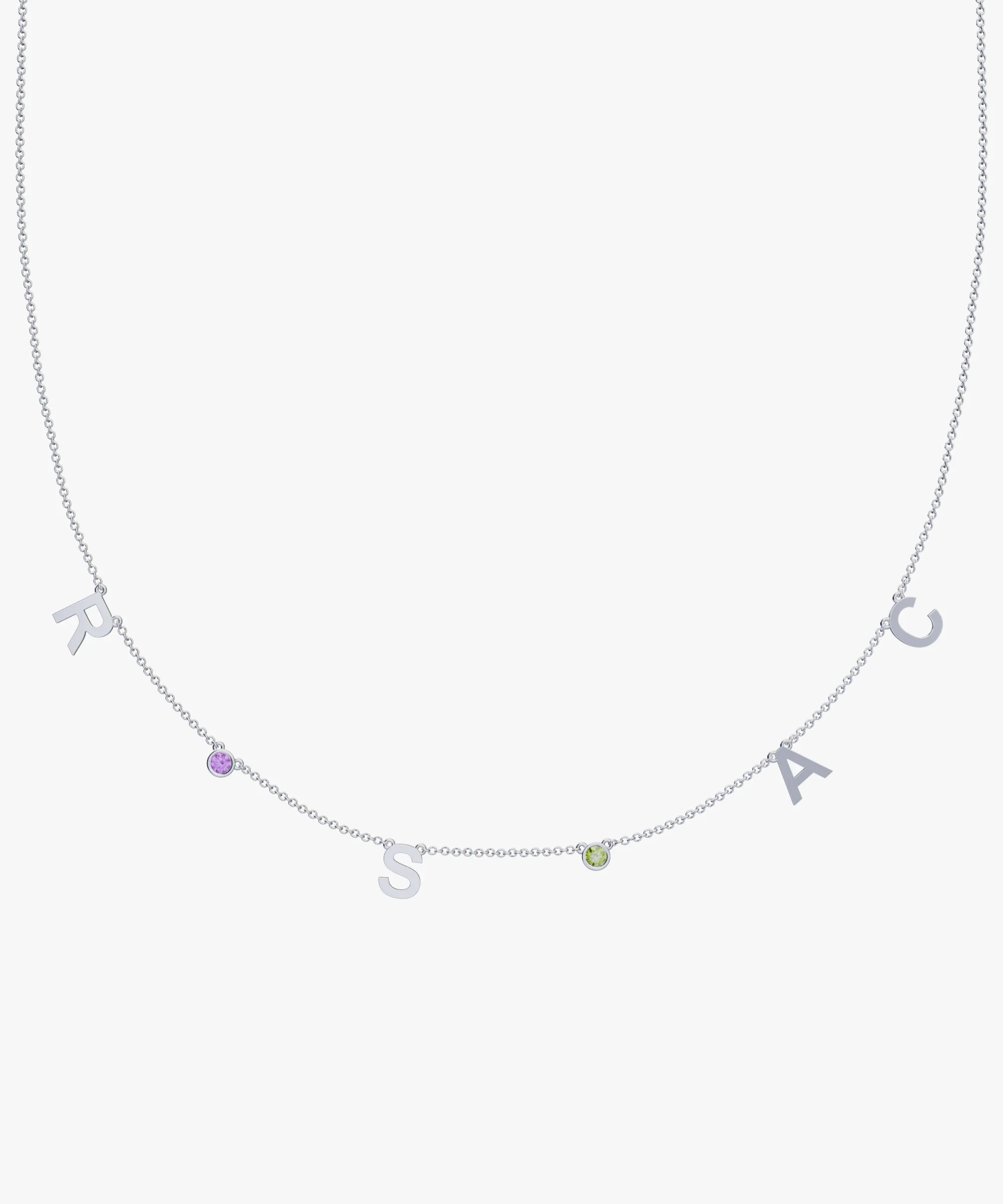 Personalised Charm Necklace