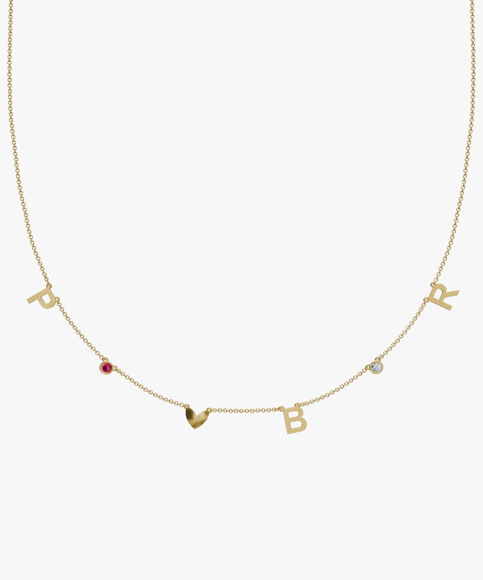 Personalised Charm Necklace
