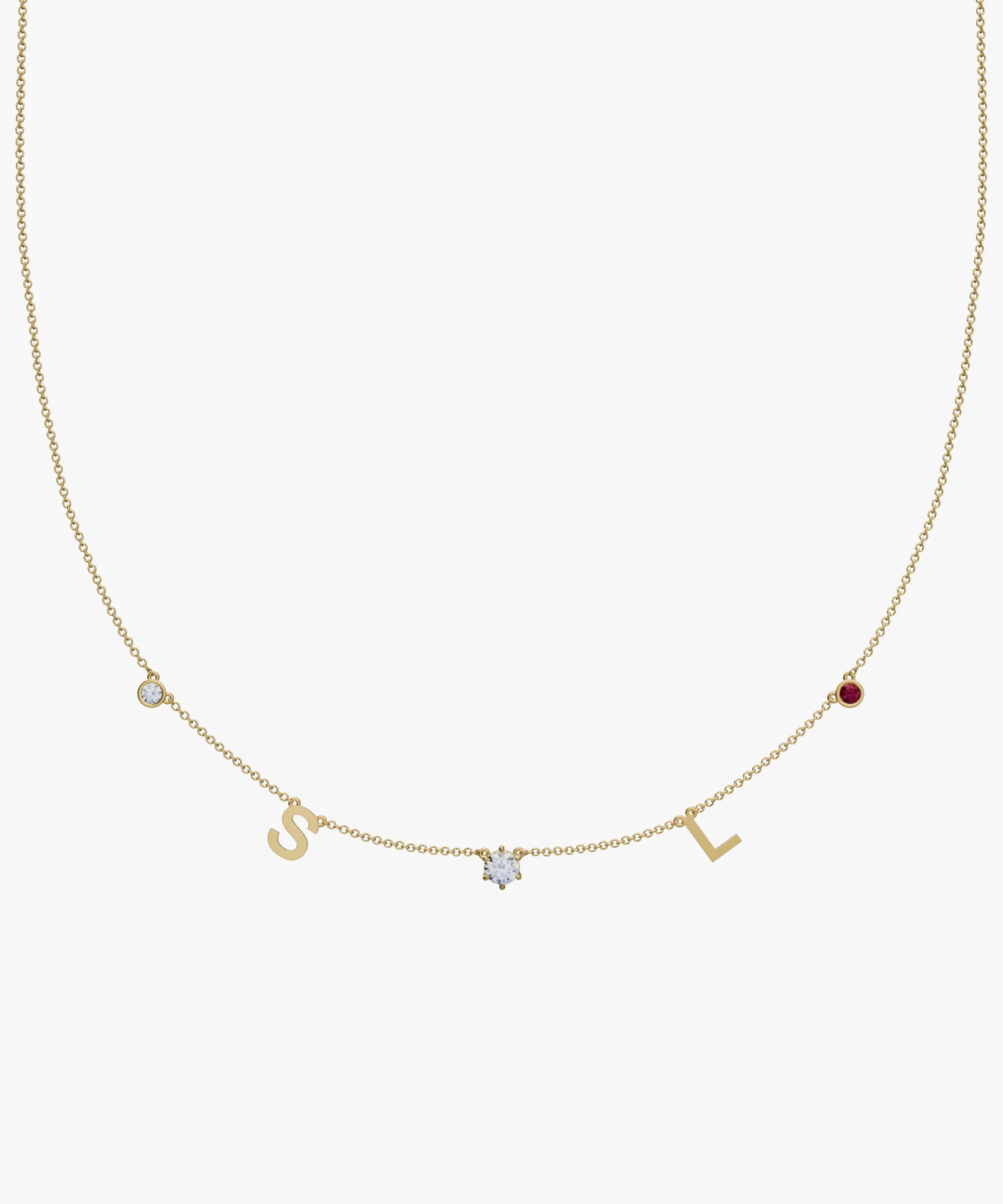 Personalised Charm Necklace