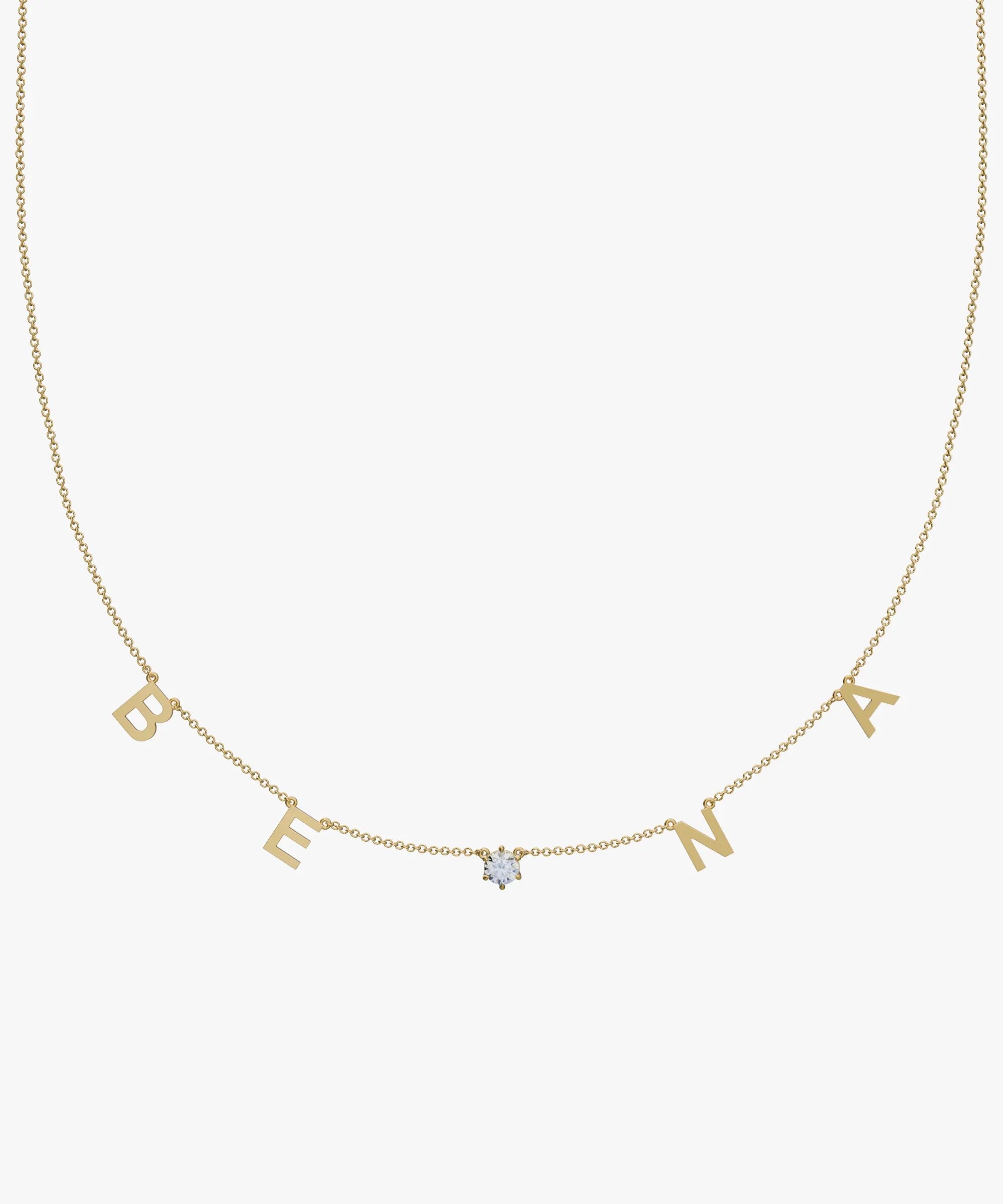 Personalised Charm Necklace